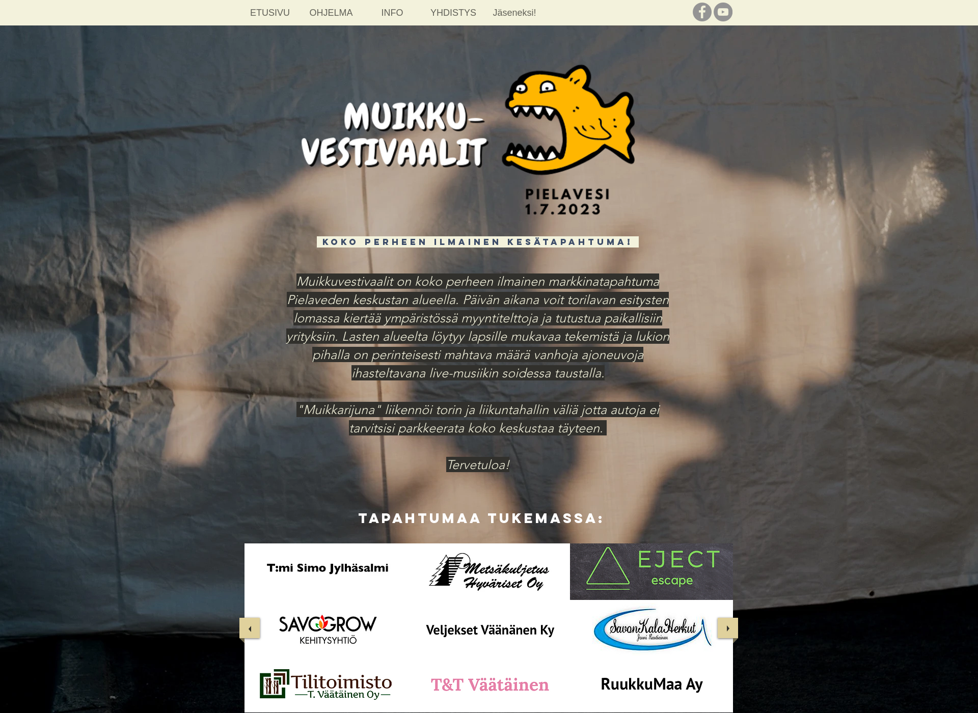 Screenshot for muikkuvestivaalit.fi