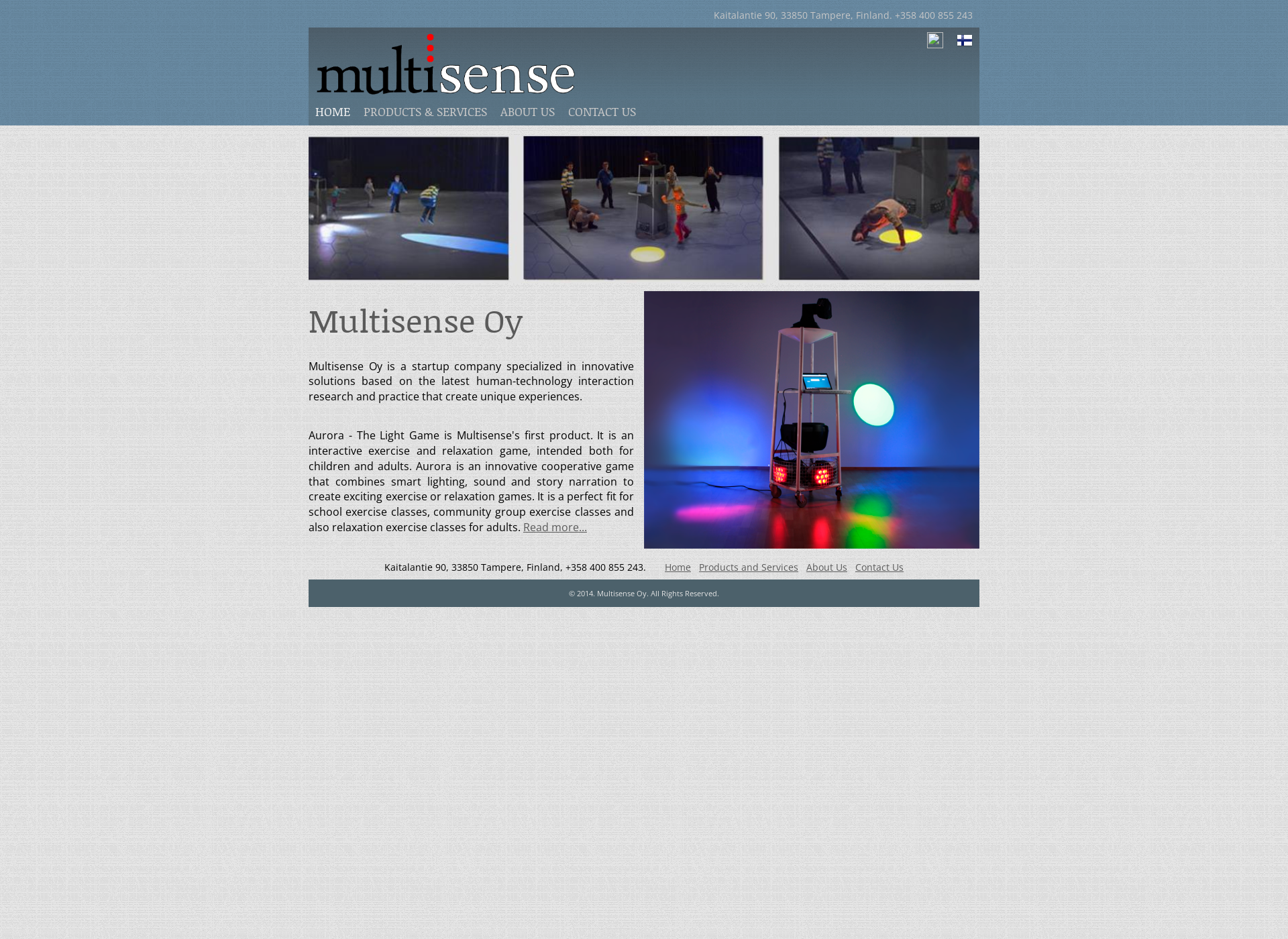 Screenshot for multisense.fi