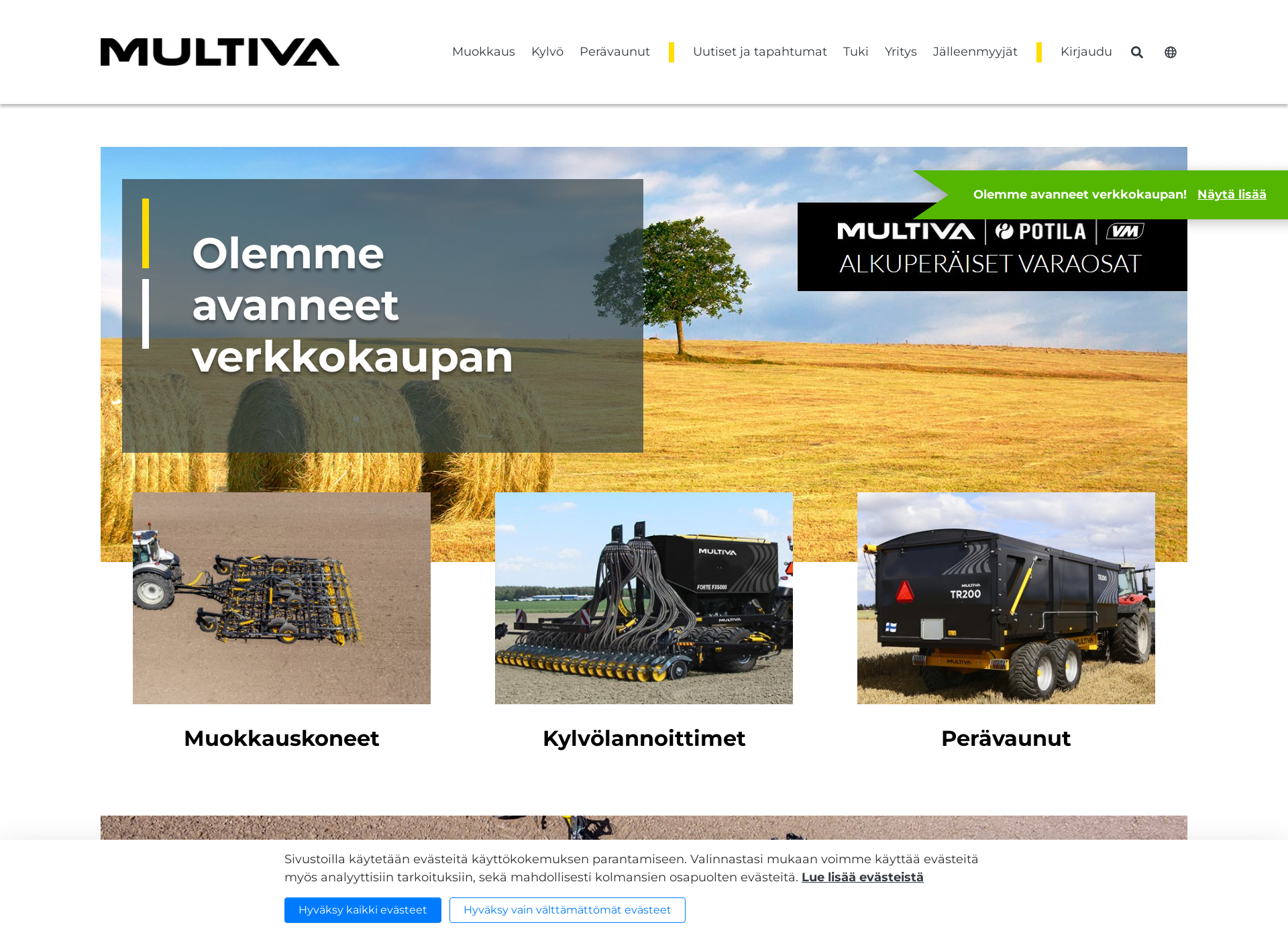 Screenshot for multiva.fi