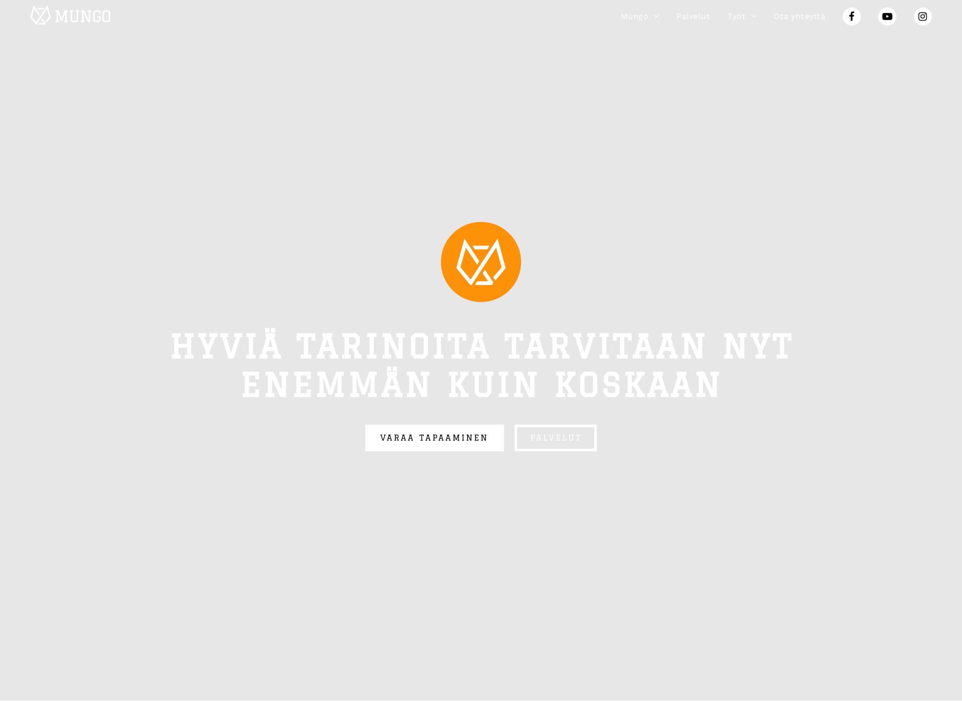 Skärmdump för mungo.fi