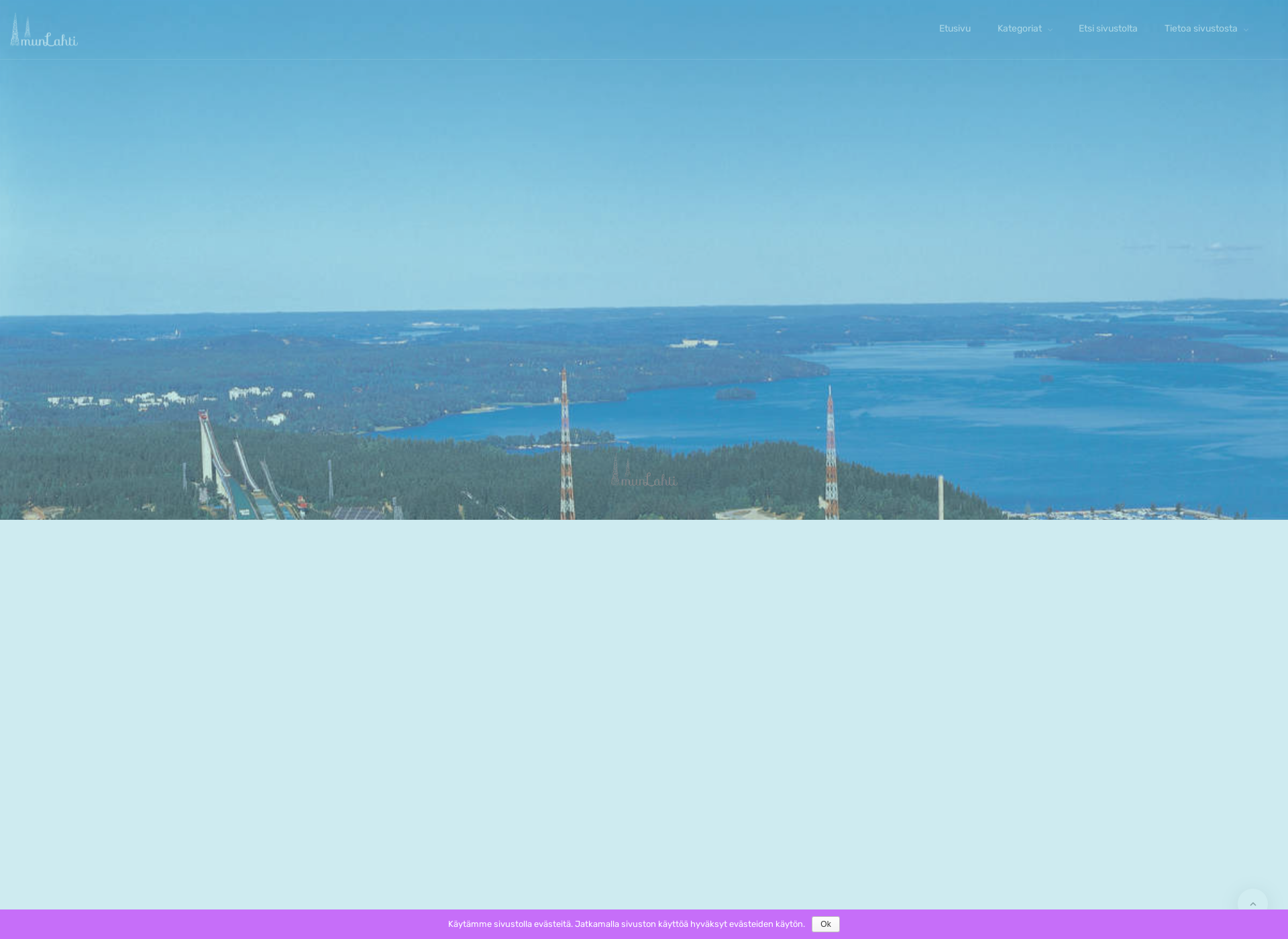 Screenshot for munlahti.fi