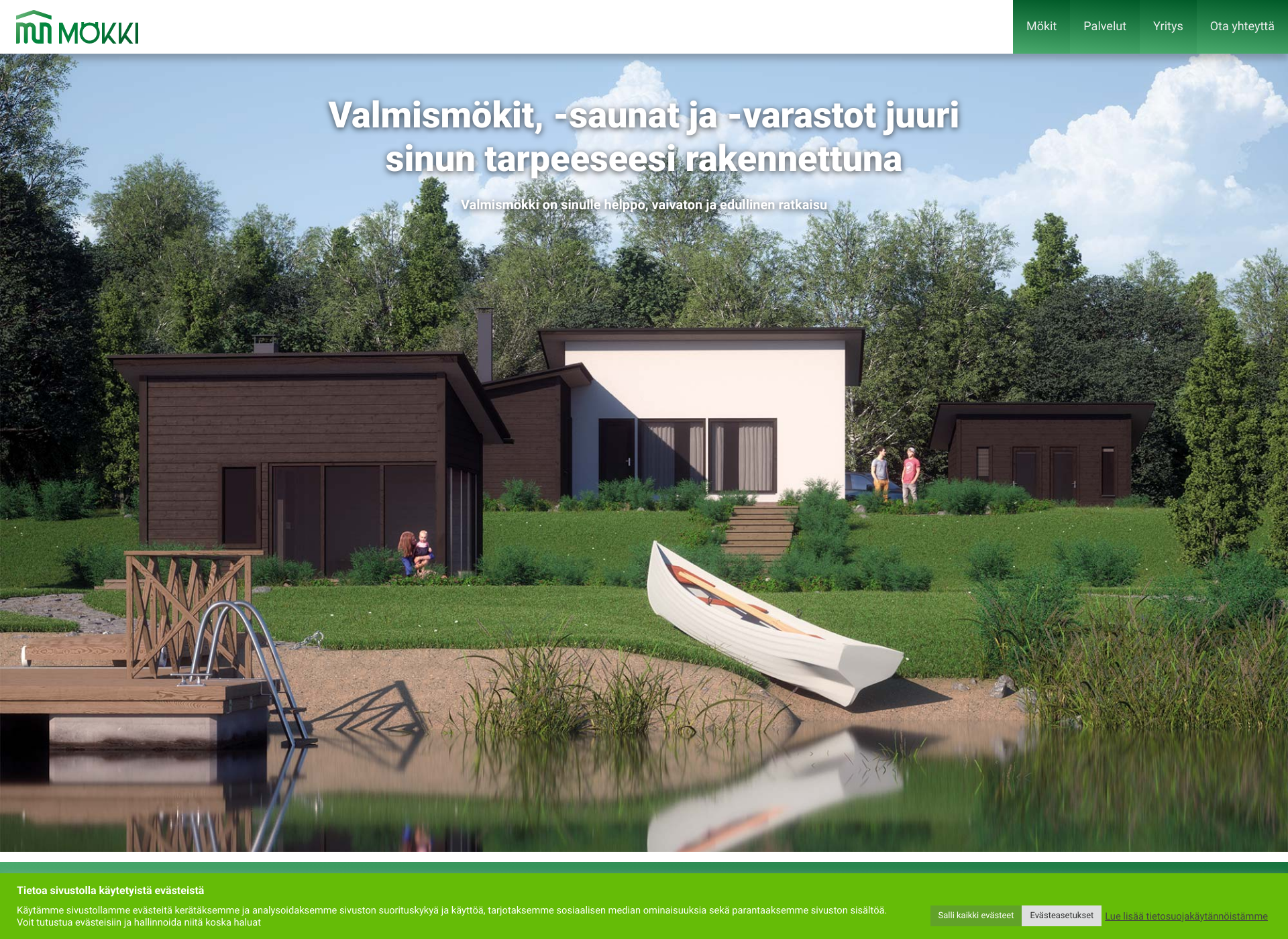 Screenshot for munmokki.fi