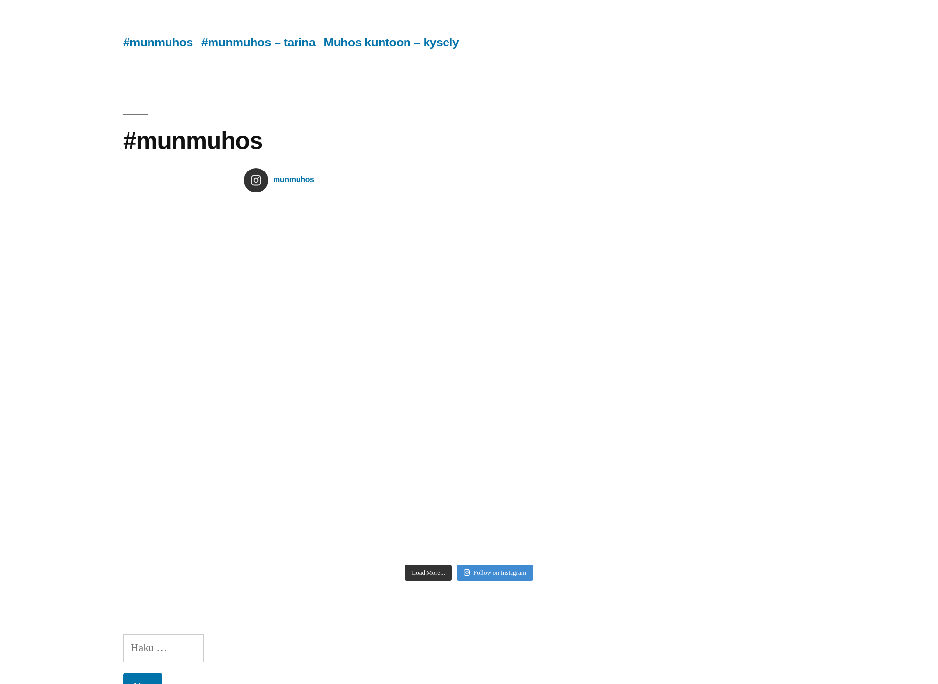 Screenshot for munmuhos.fi