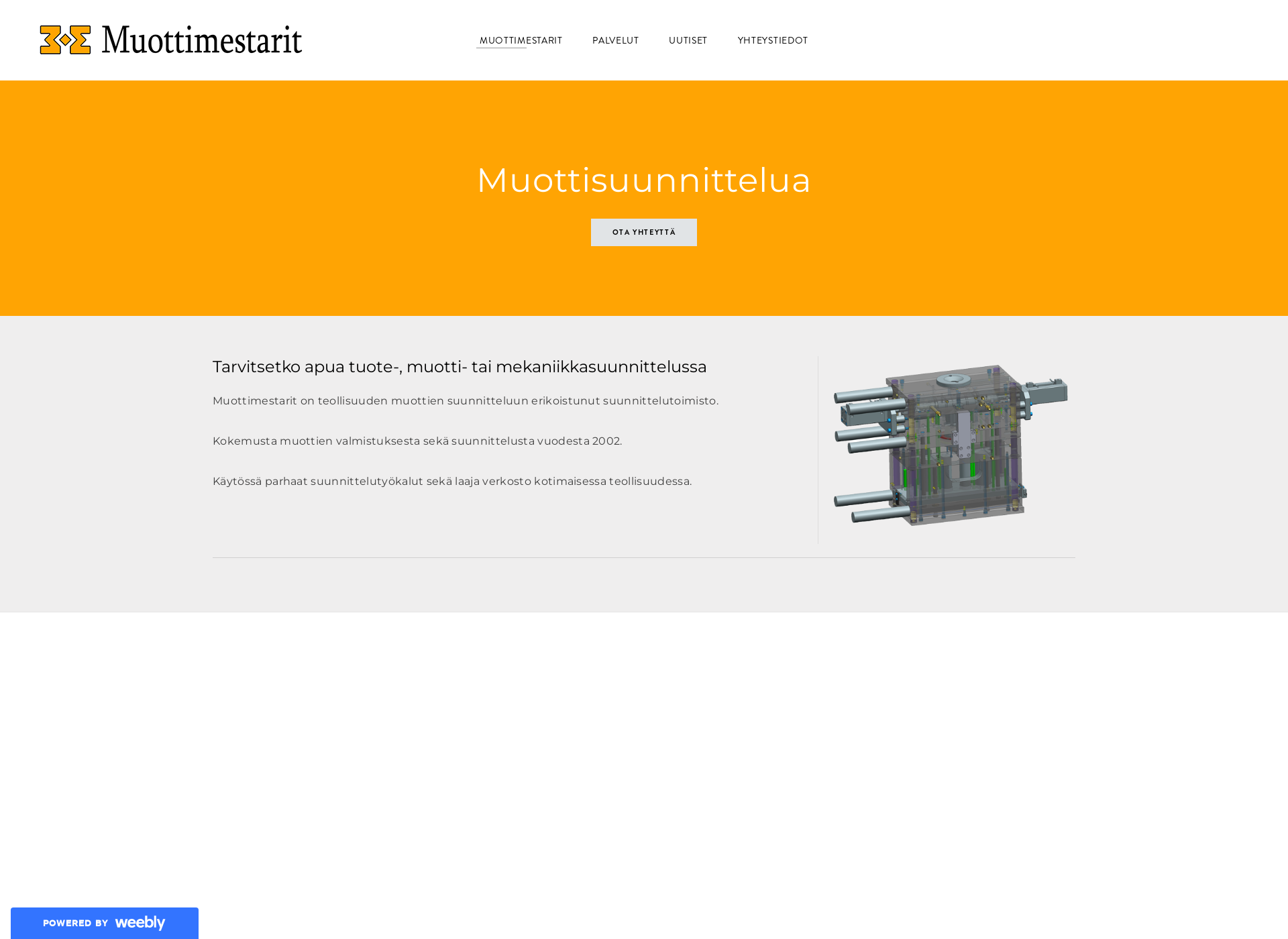 Screenshot for muottimestarit.fi