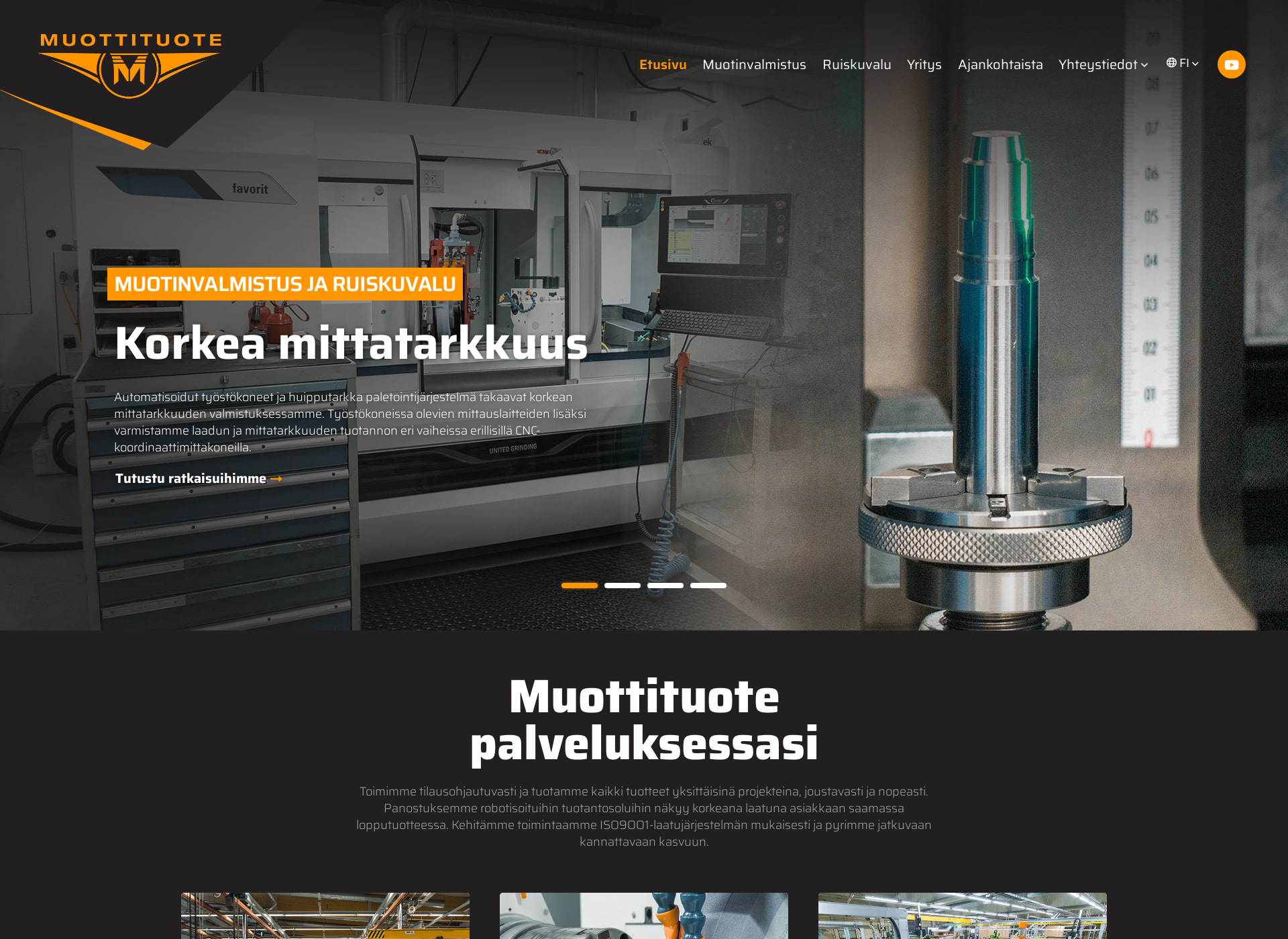 Screenshot for muottituote.fi