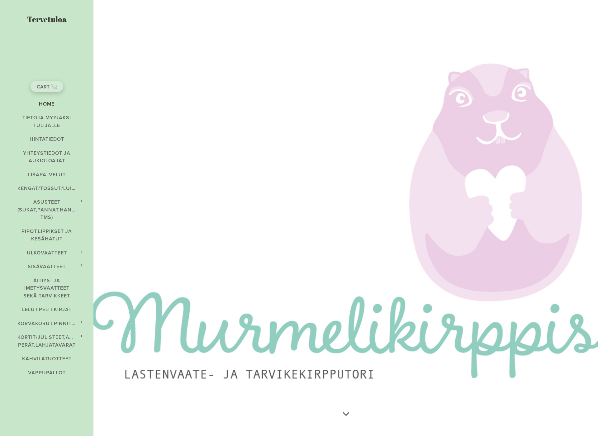 Screenshot for murmelikirppis.fi