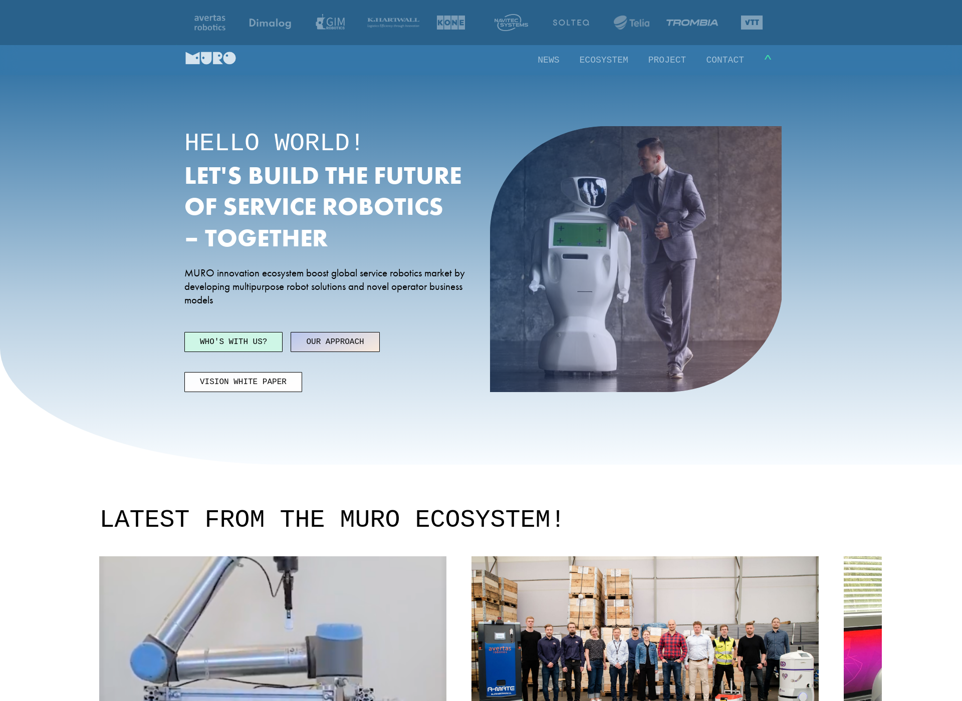 Screenshot for murorobotics.fi