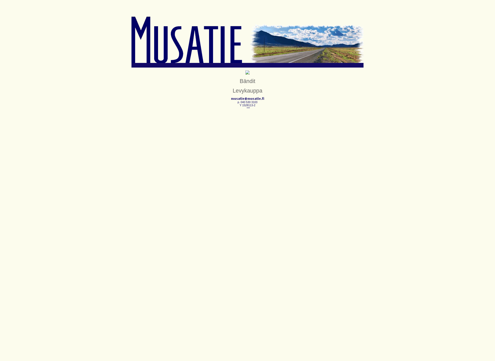 Screenshot for musatie.fi