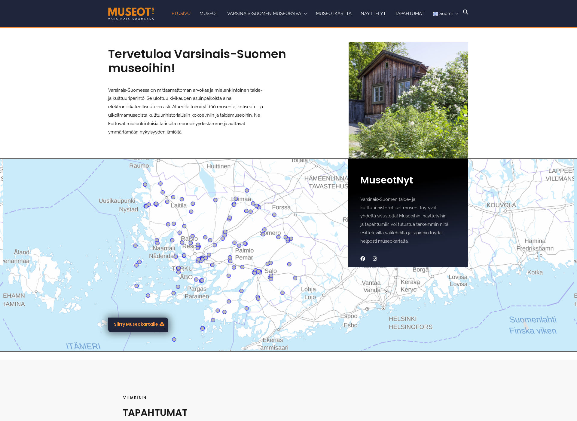 Screenshot for museotnyt.fi