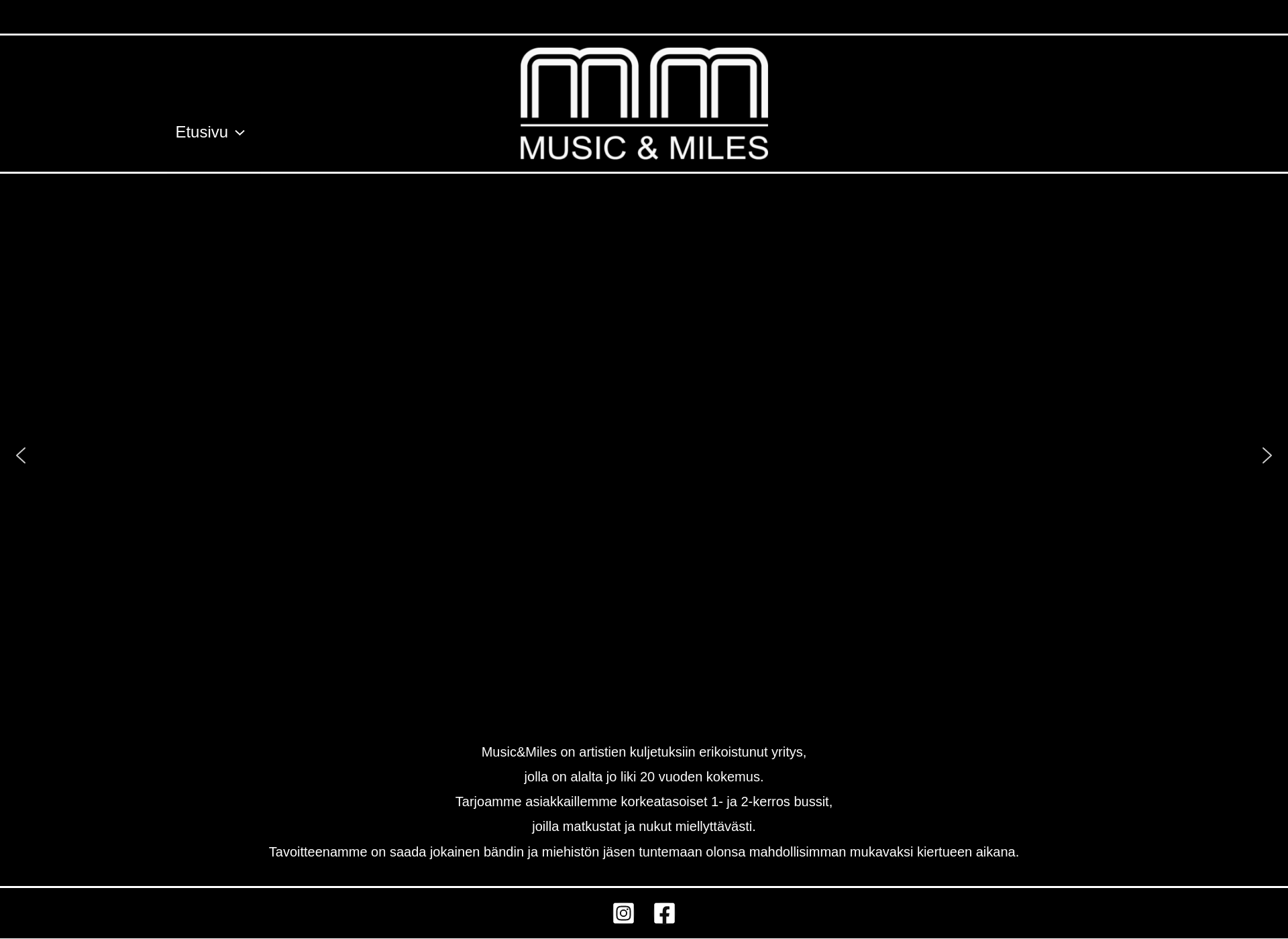 Skärmdump för musicmiles.fi