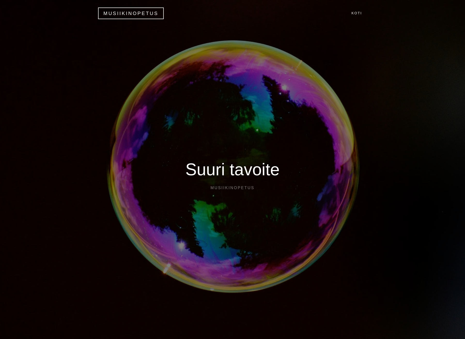 Screenshot for musiikinopetus.fi