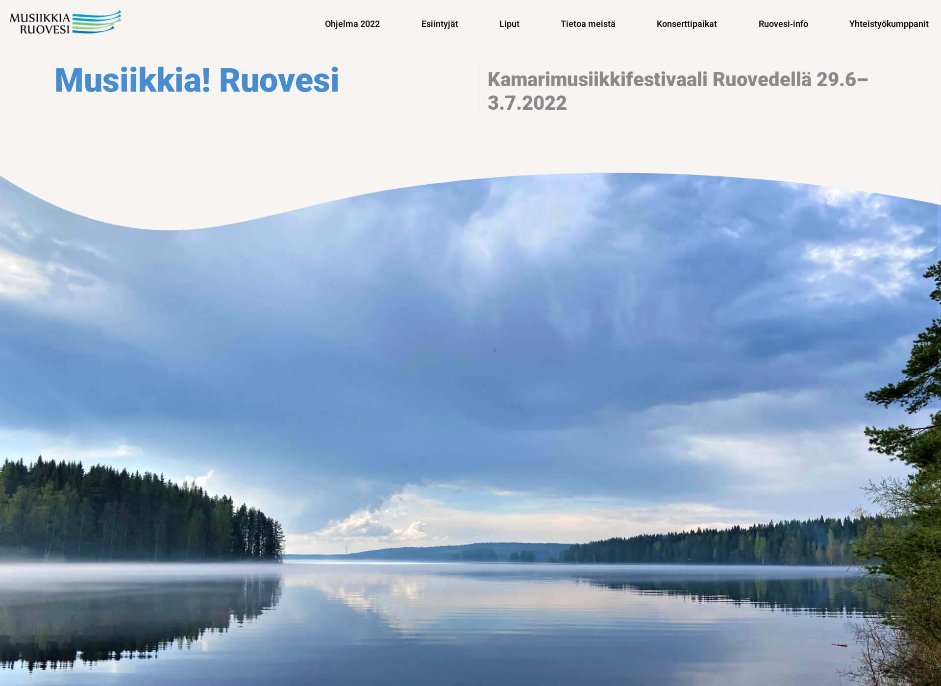 Screenshot for musiikkiaruovesi.fi