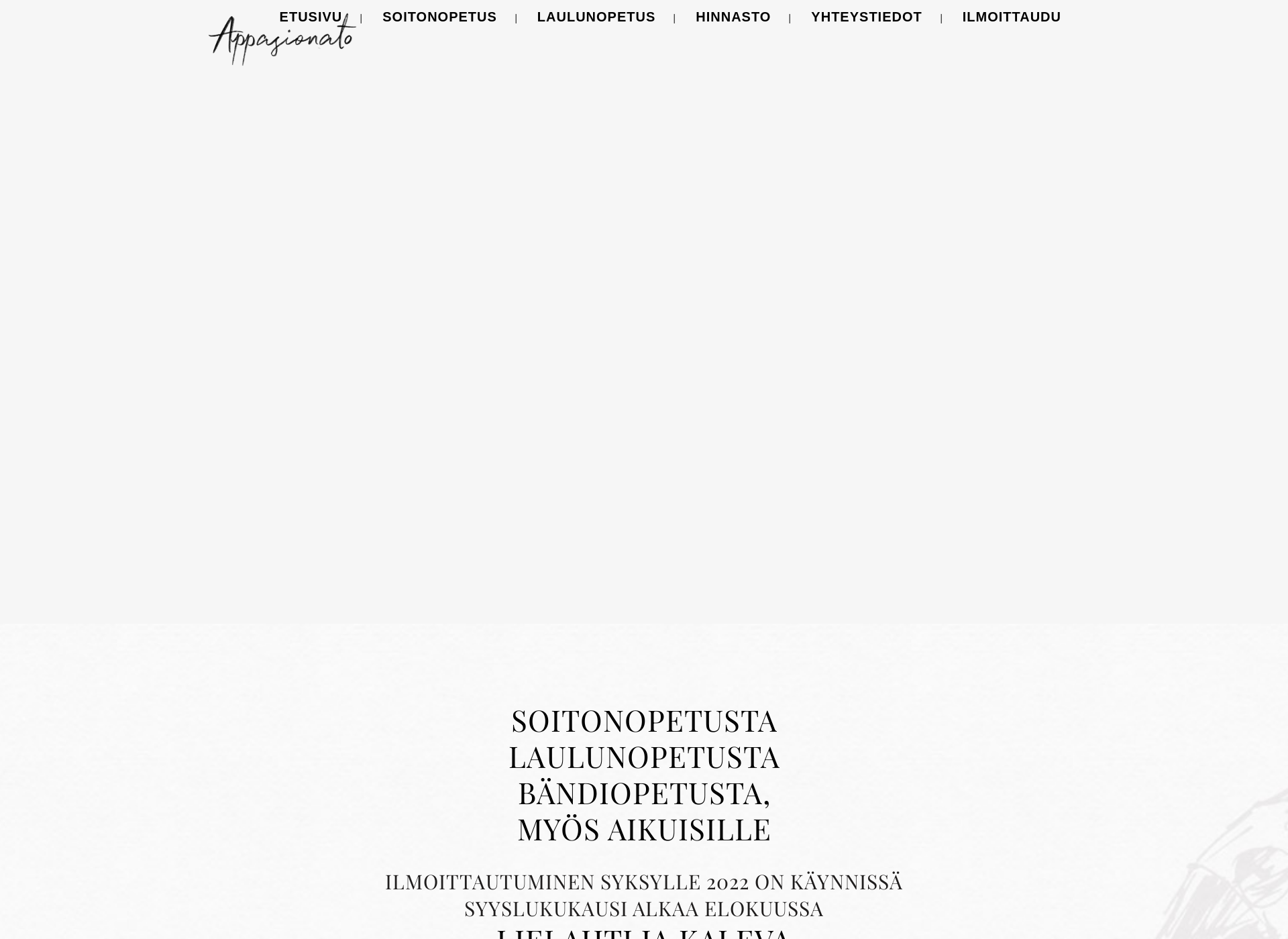 Screenshot for musiikkiopistoappasionato.fi