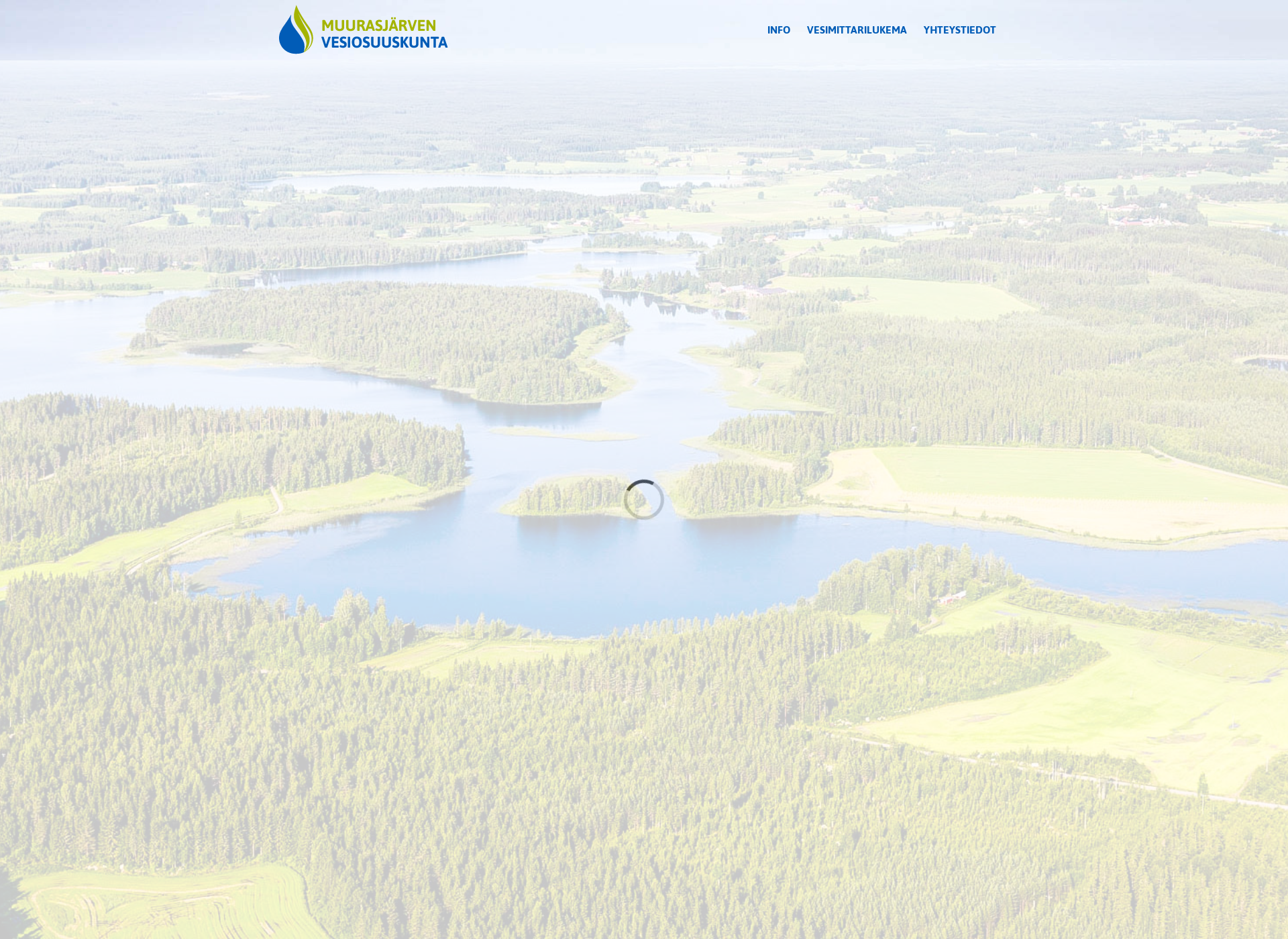 Screenshot for muurasjarvenvesiosuuskunta.fi