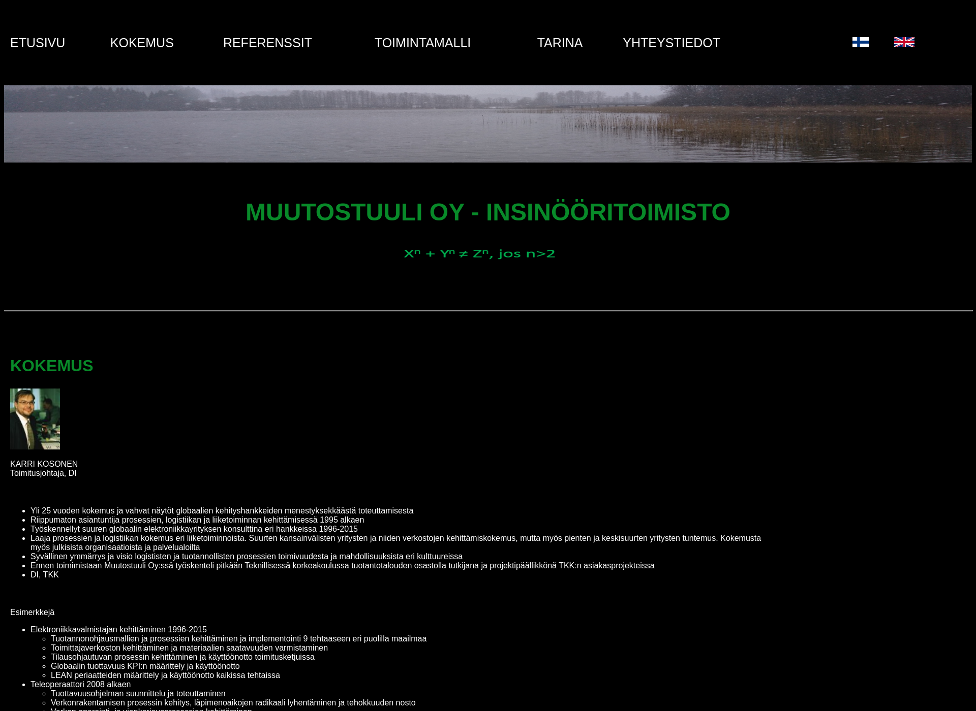 Screenshot for muutostuuli.fi