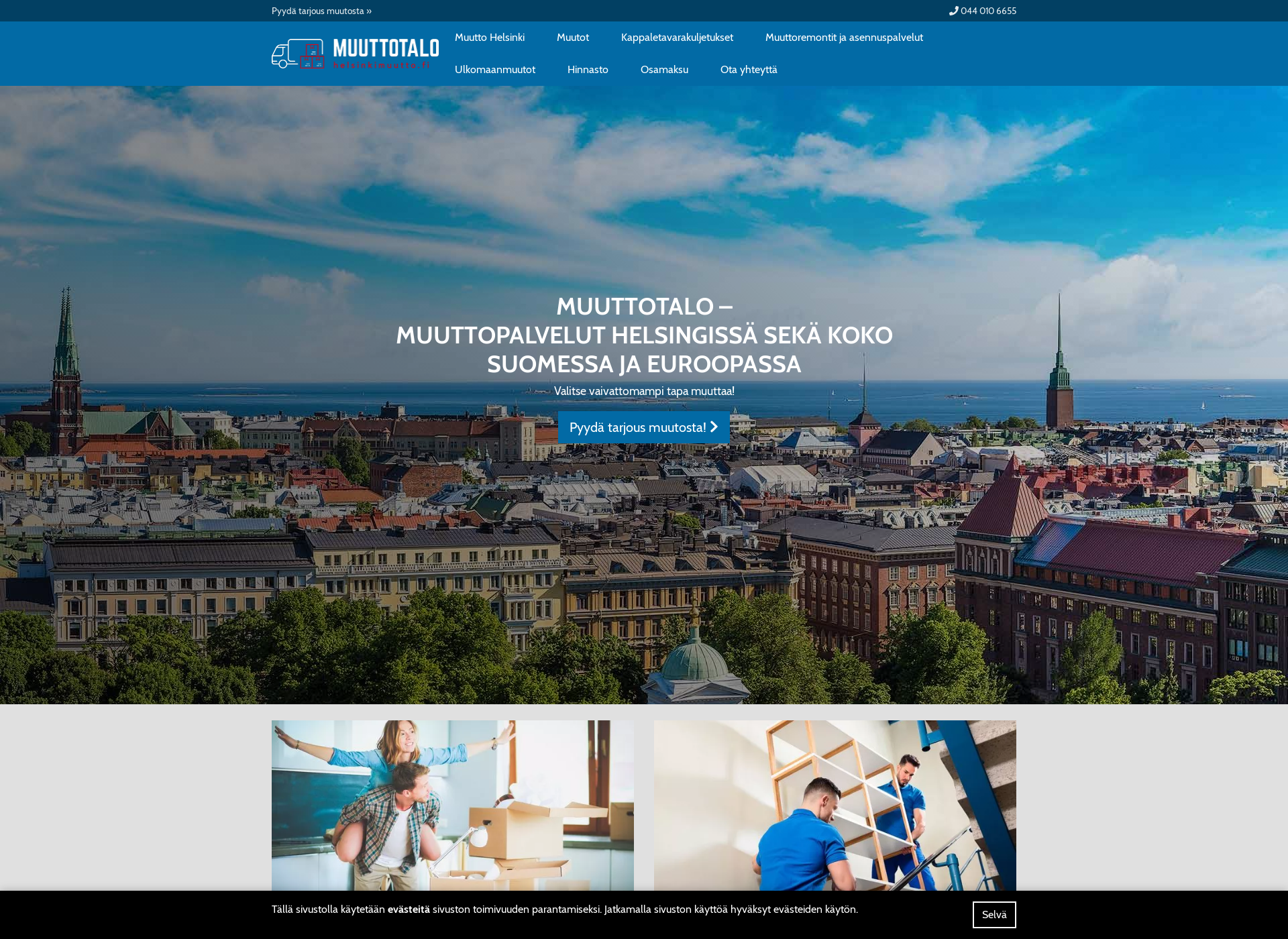 Screenshot for muuttovihti.fi