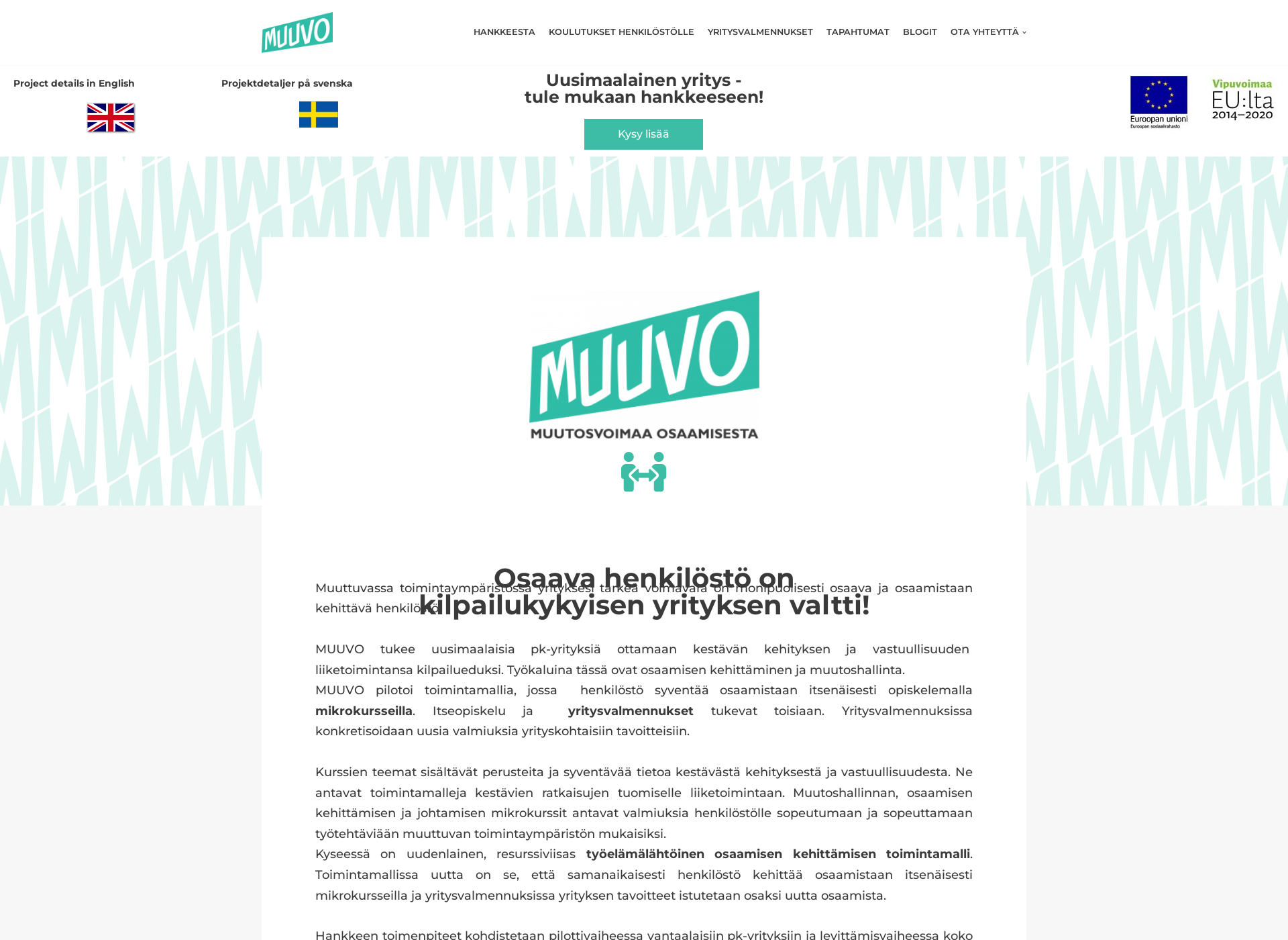 Screenshot for muuvo.fi