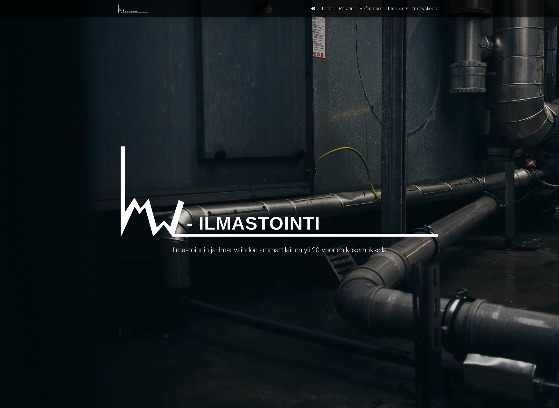 Screenshot for mw-ilmastointi.fi