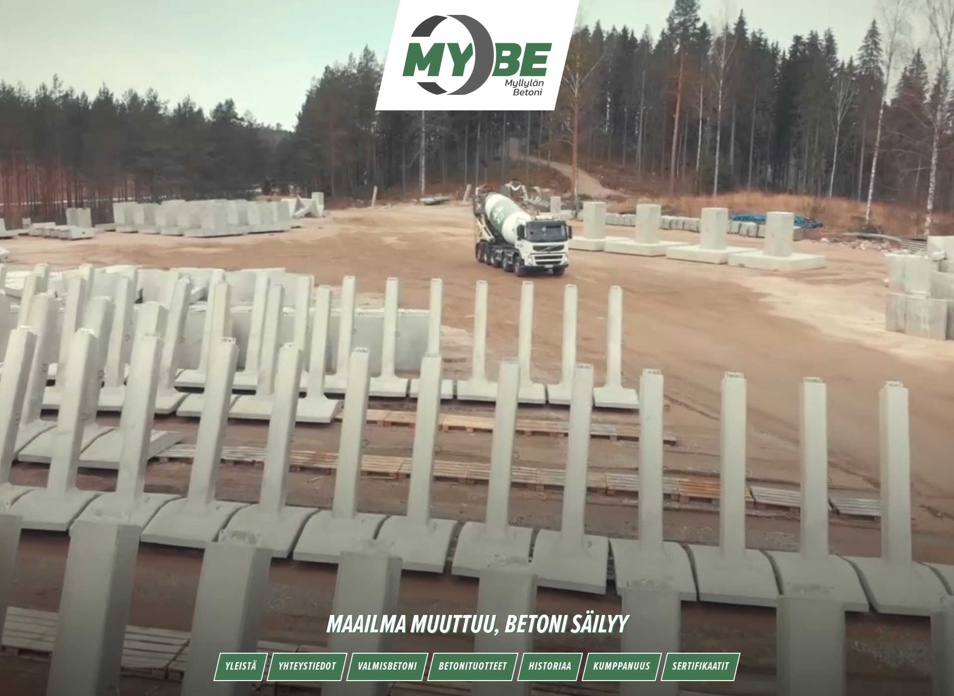 Screenshot for mybe.fi