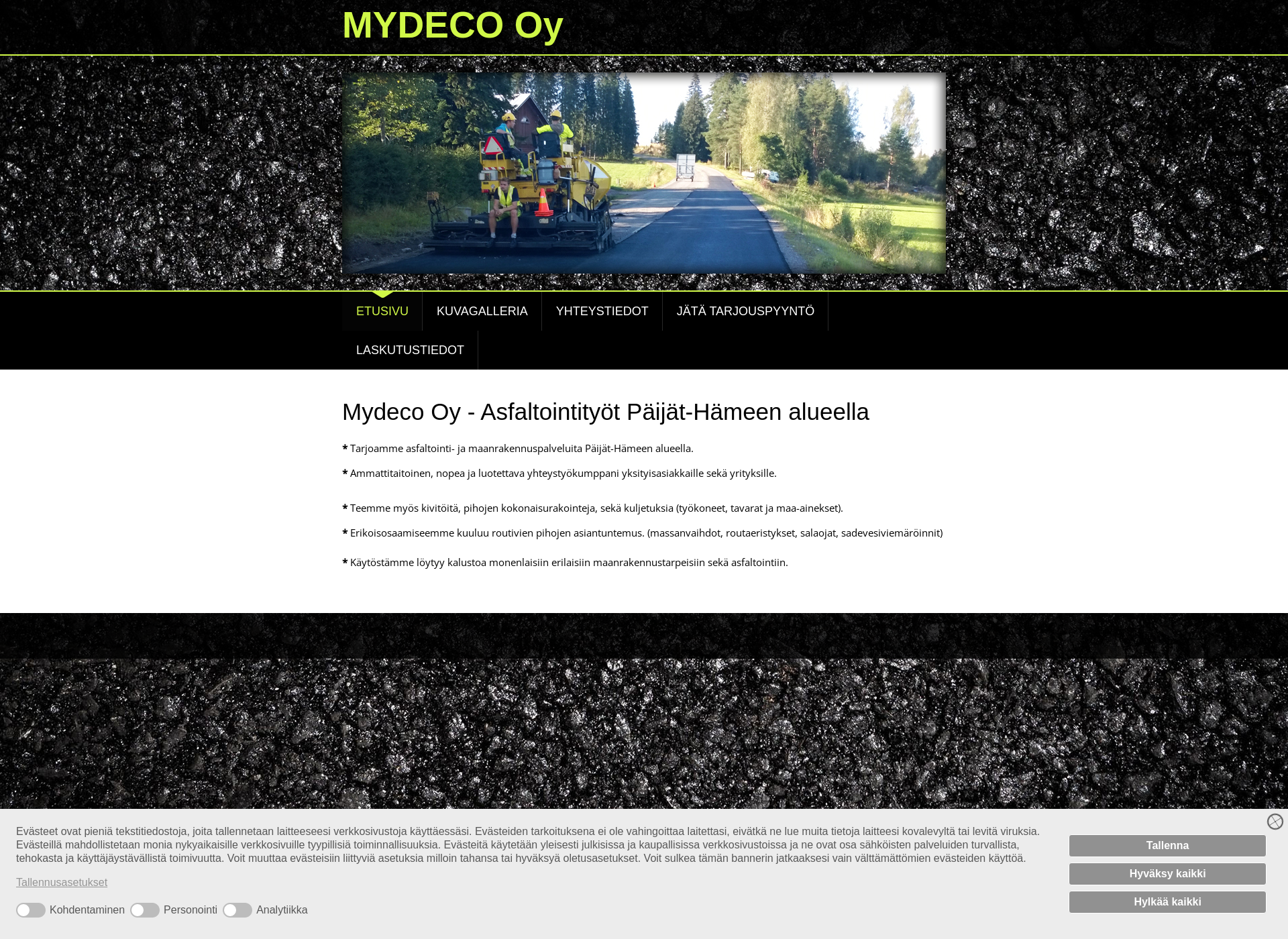 Screenshot for mydeco.fi