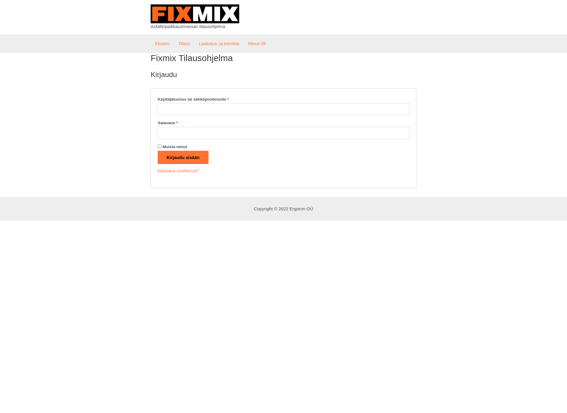 Screenshot for myfixmix.fi