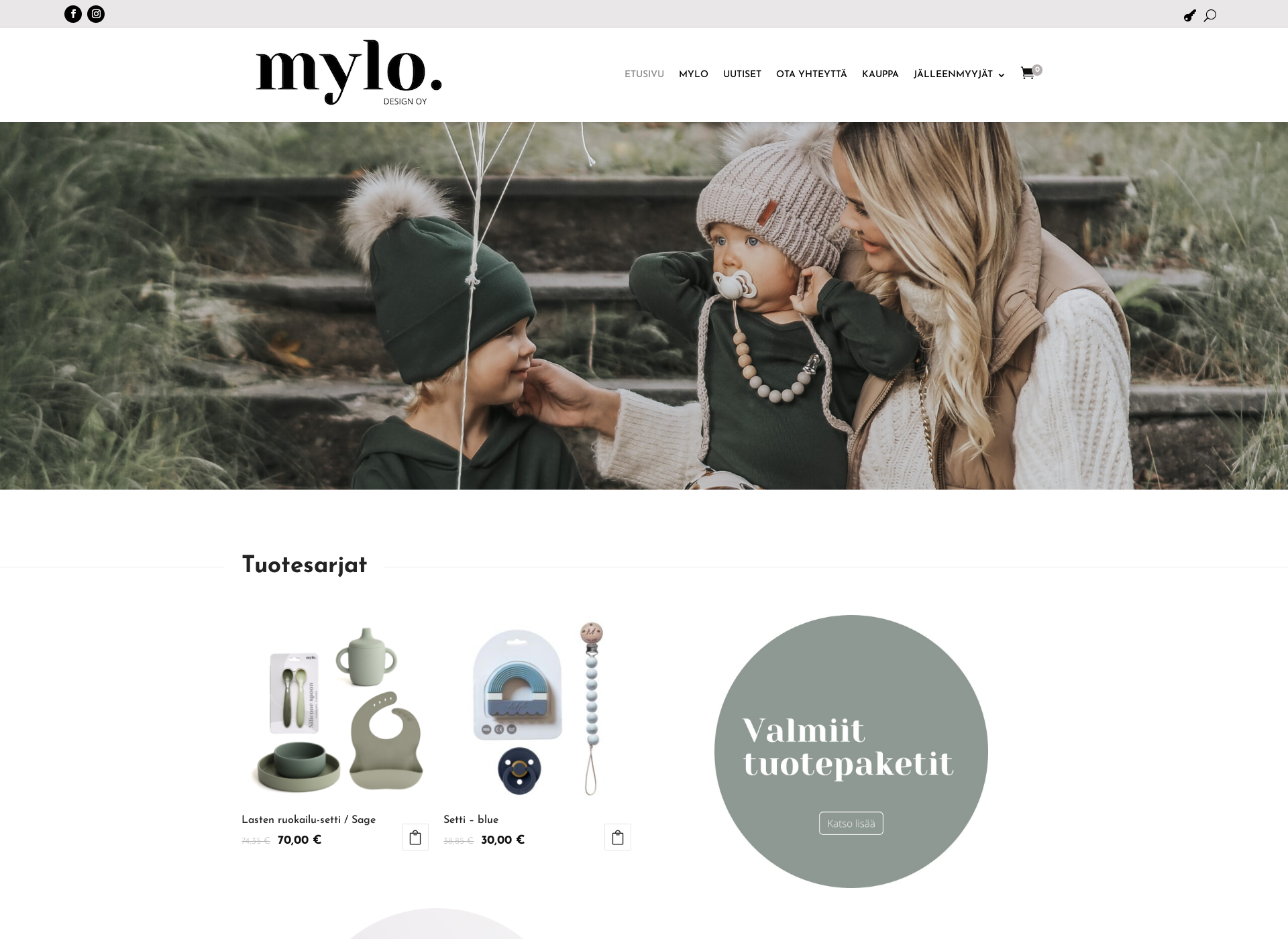 Skärmdump för mylo.fi