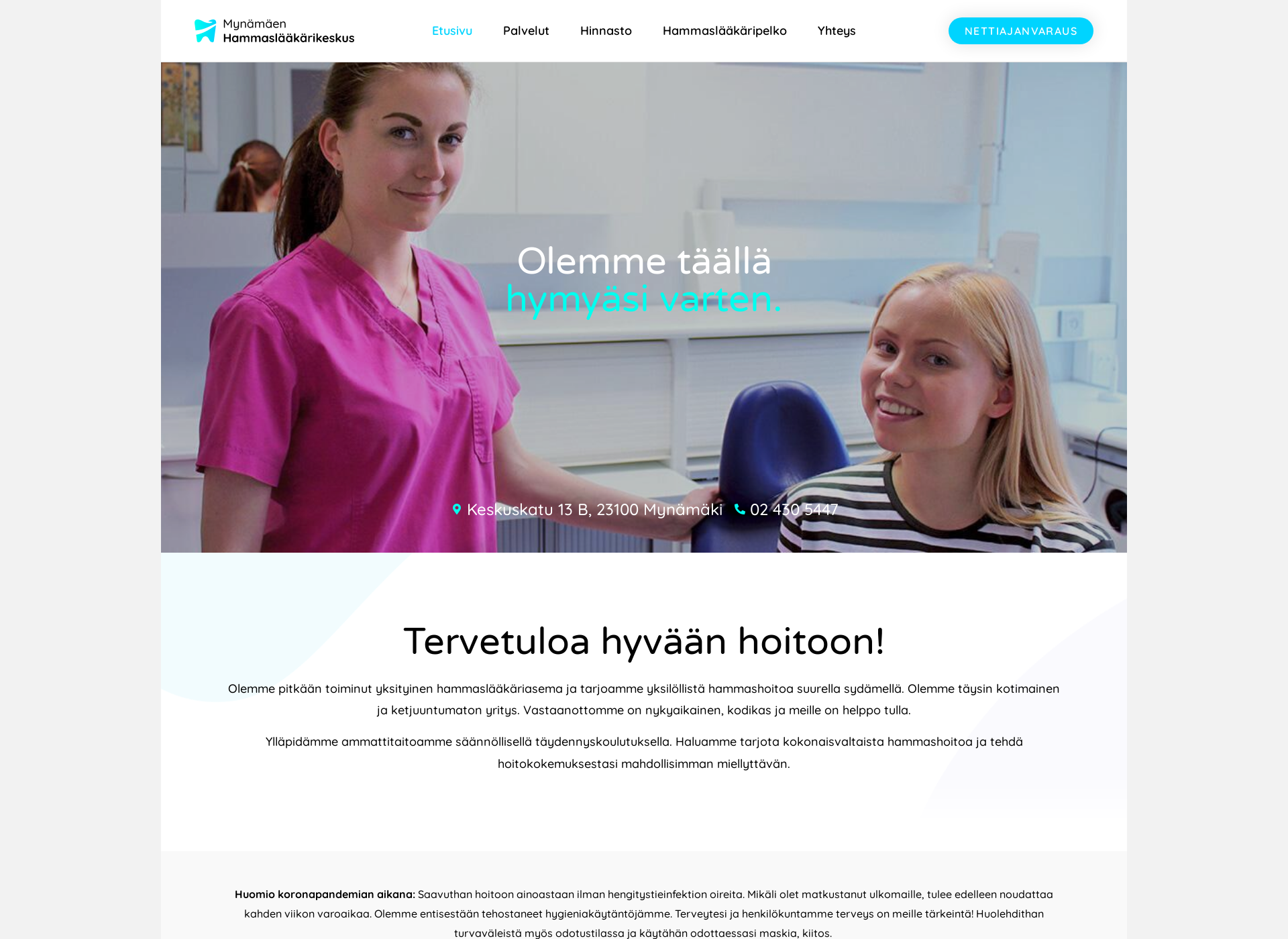 Näyttökuva mynhammas.fi