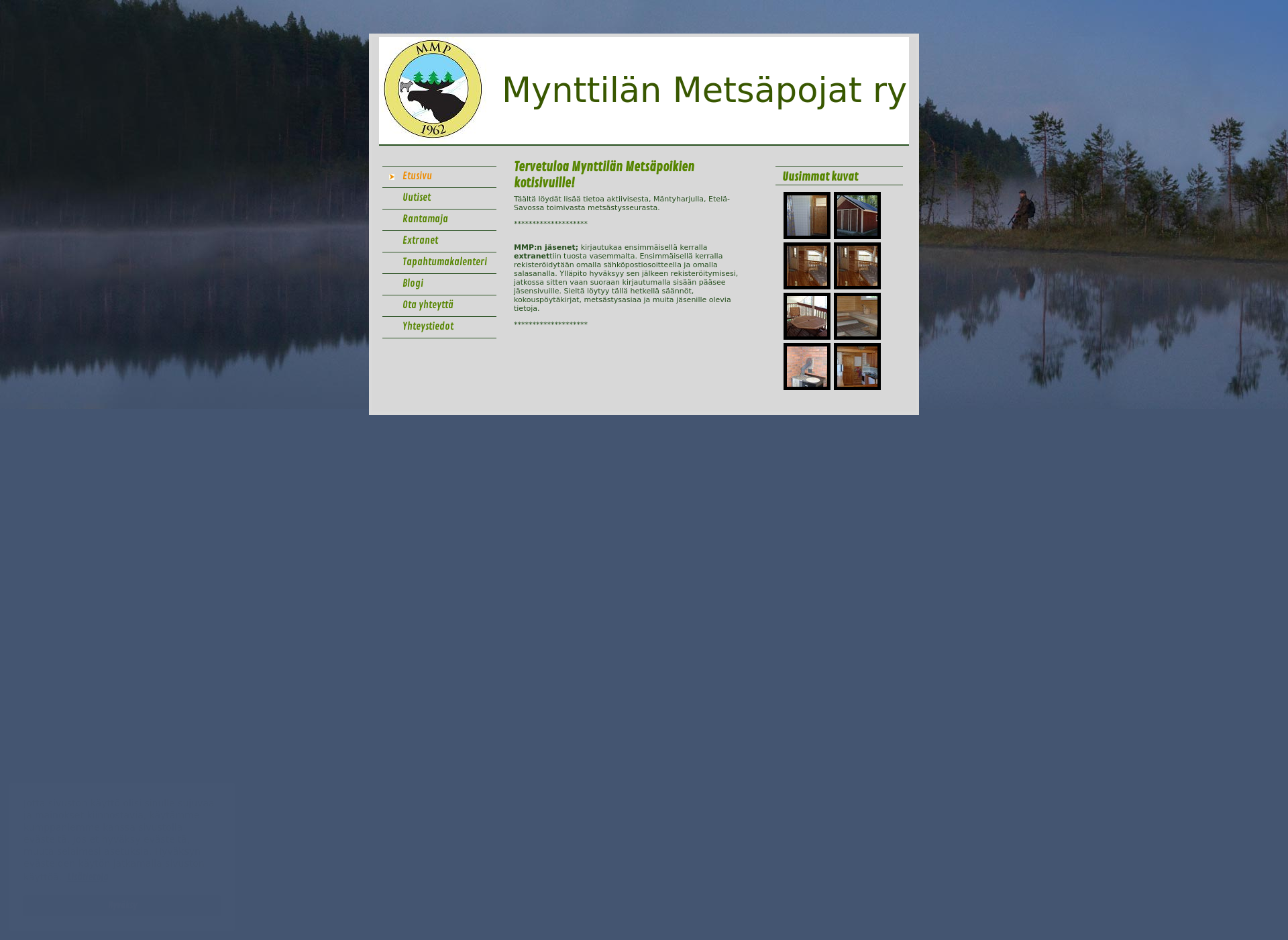 Screenshot for mynttilanmetsapojat.fi