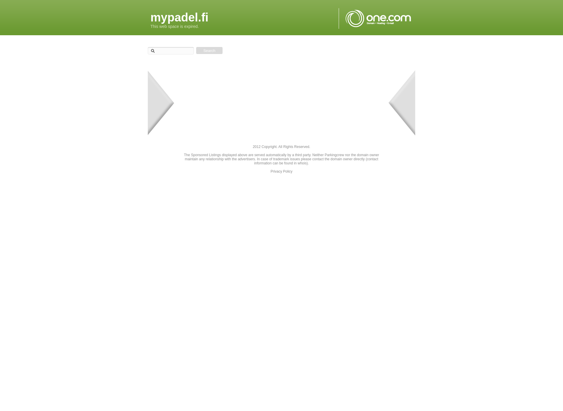 Screenshot for mypadel.fi