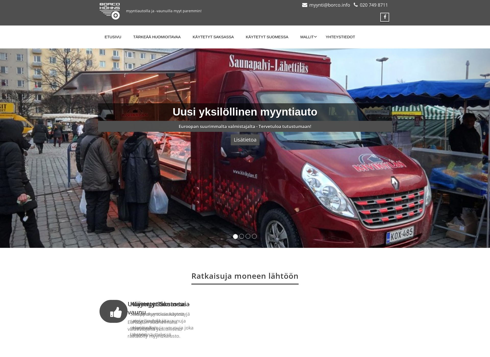Screenshot for myyntiauto.fi