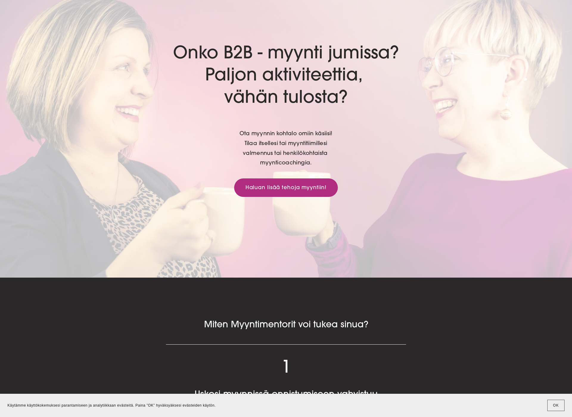 Screenshot for myyntimentorit.fi