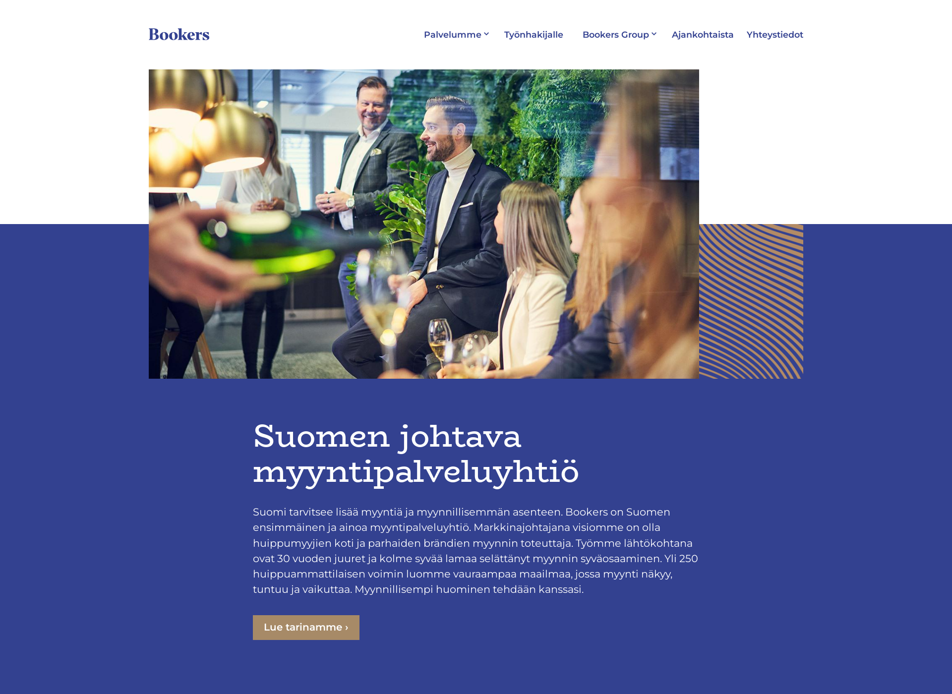 Skärmdump för myyntipalveluyhtio.fi
