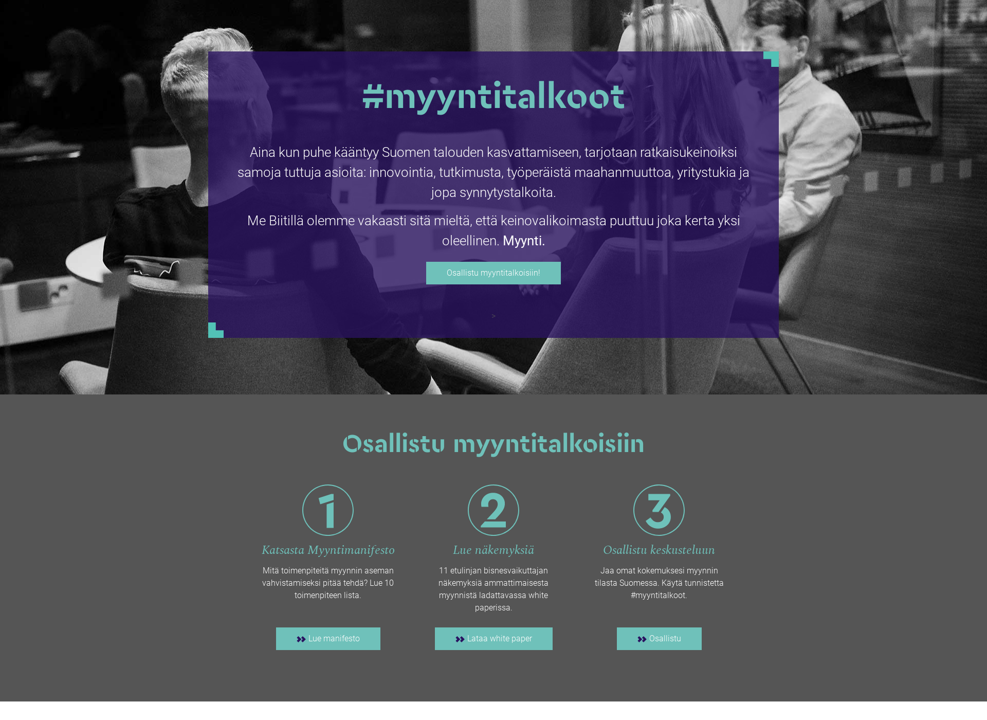 Screenshot for myyntitalkoot.fi