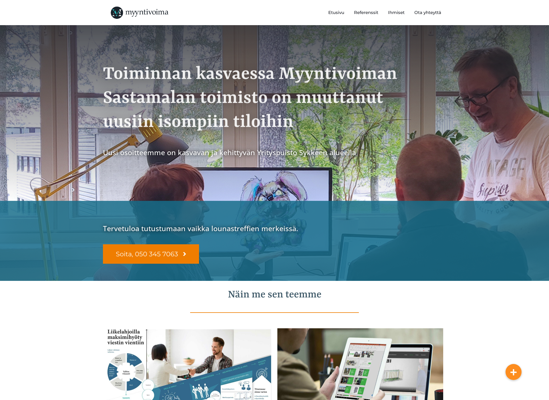 Skärmdump för myyntivoima.fi