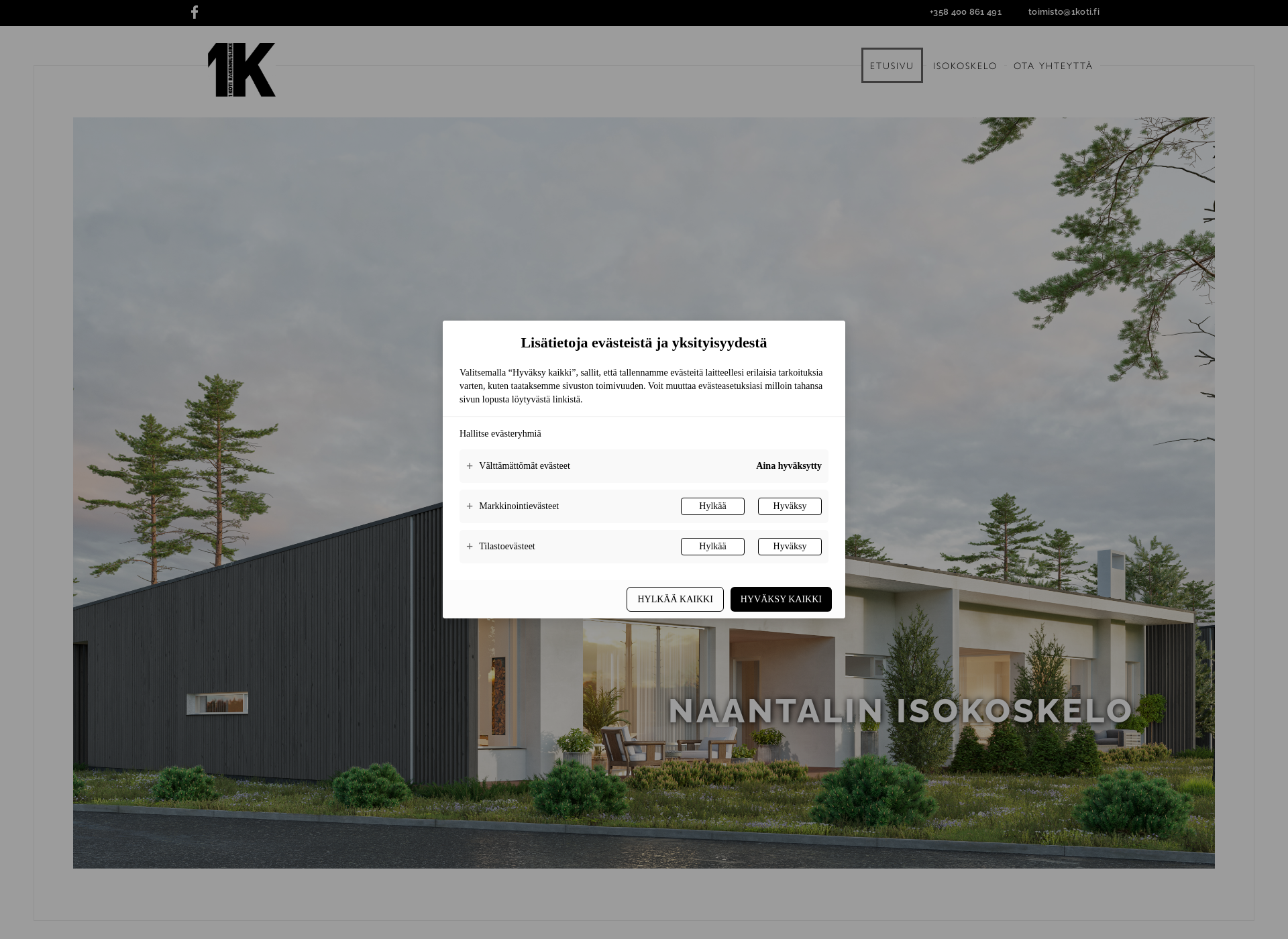 Screenshot for naantalinkuura.fi