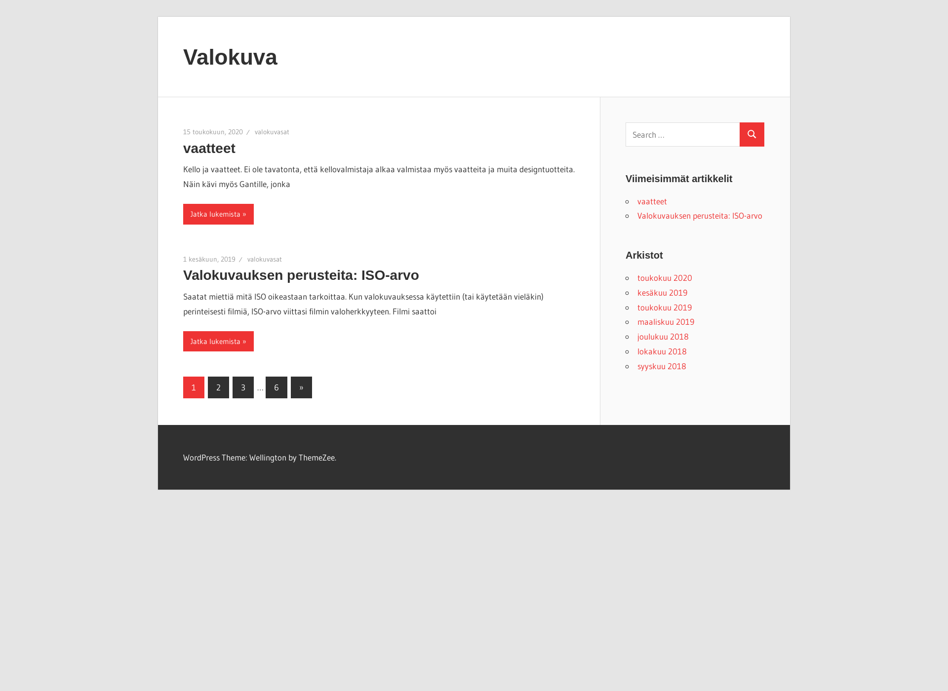 Screenshot for naantalinkuvaus.fi
