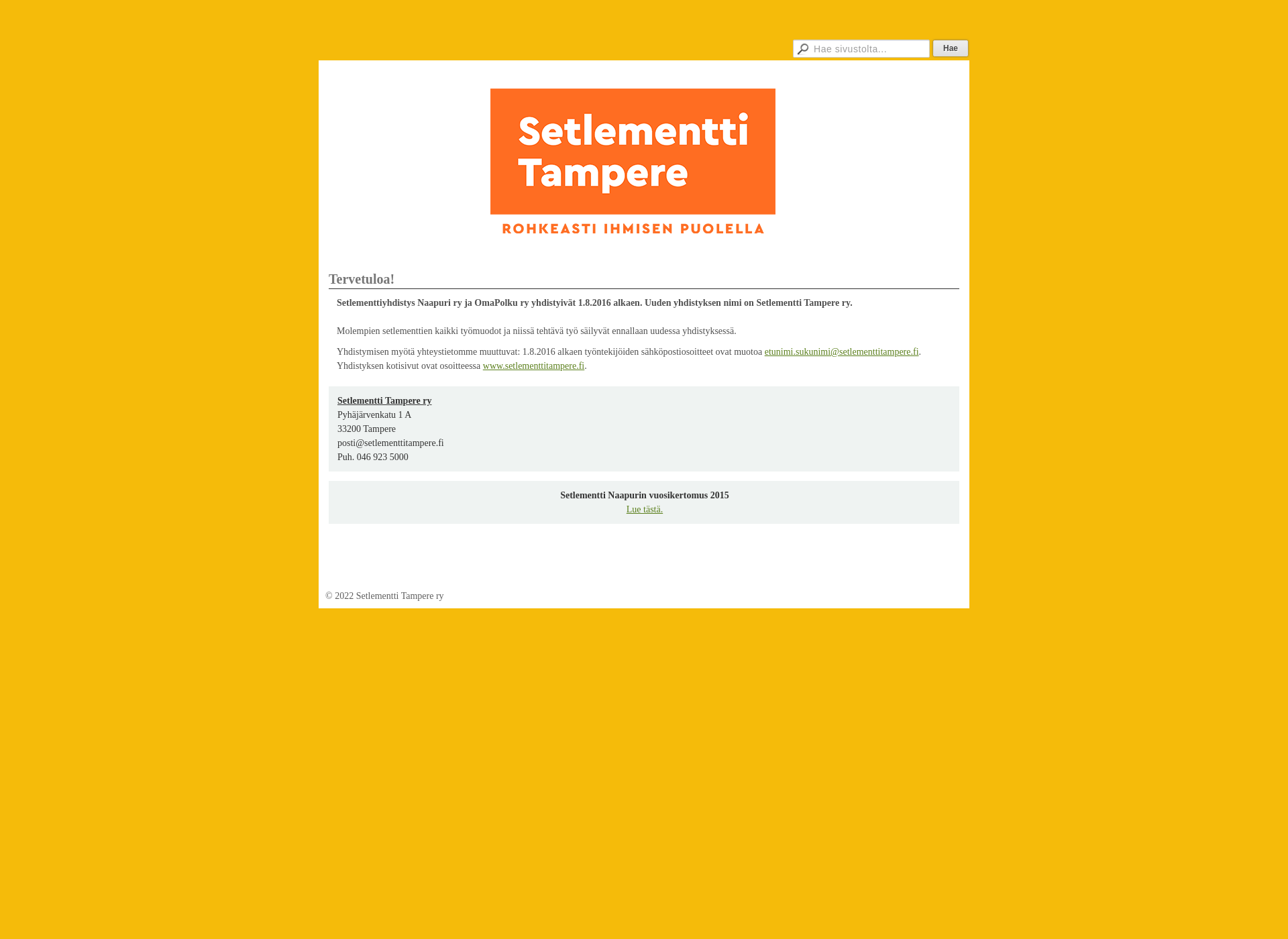 Screenshot for naapuri.fi