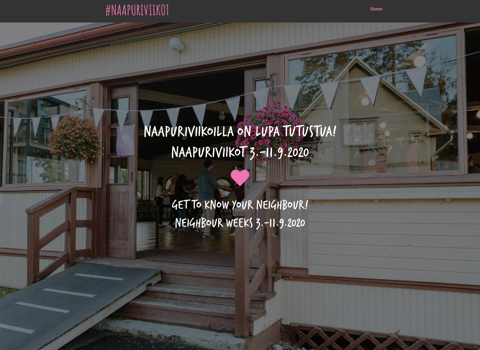 Screenshot for naapuriviikot.fi