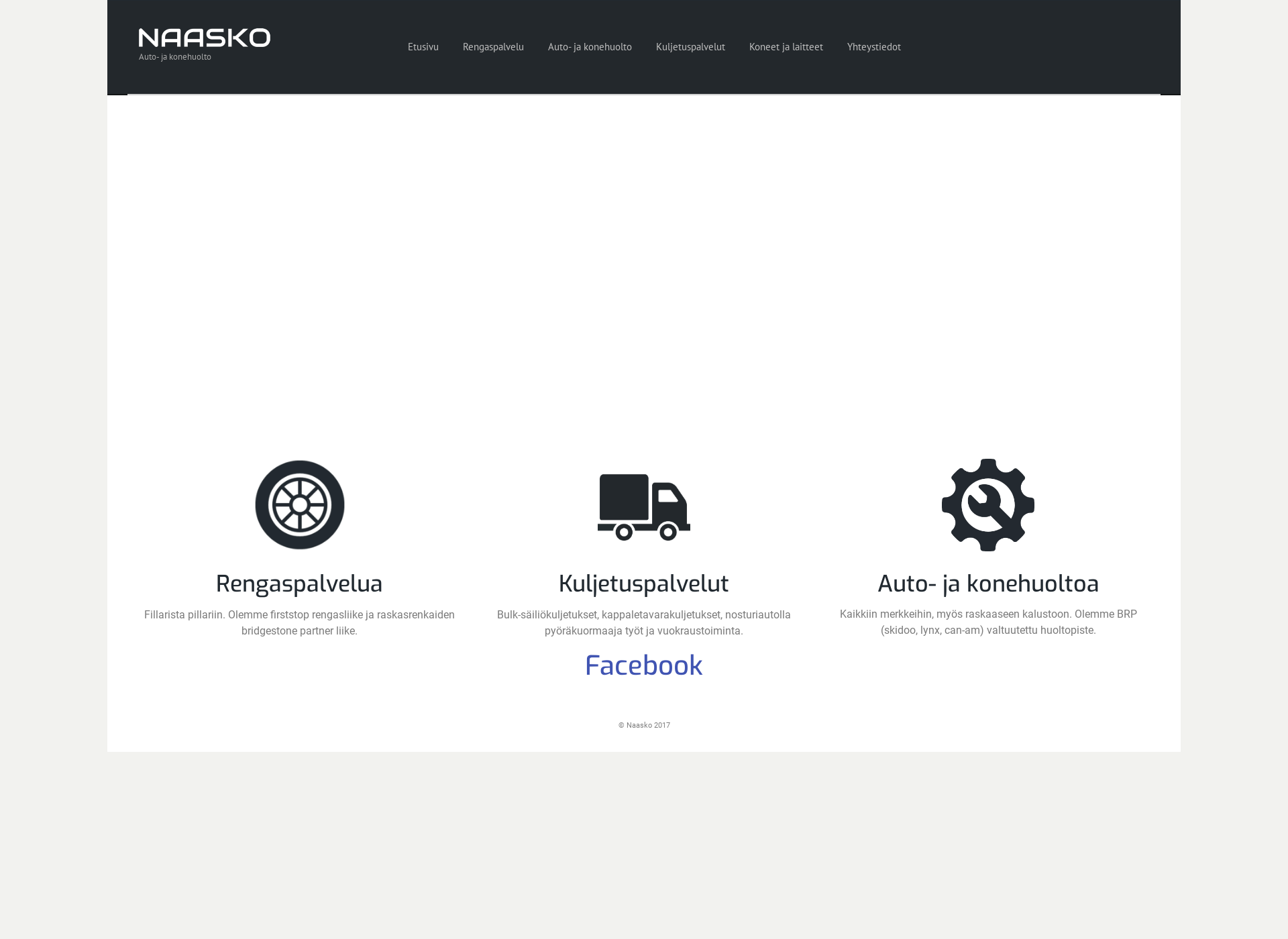 Screenshot for naasko.fi