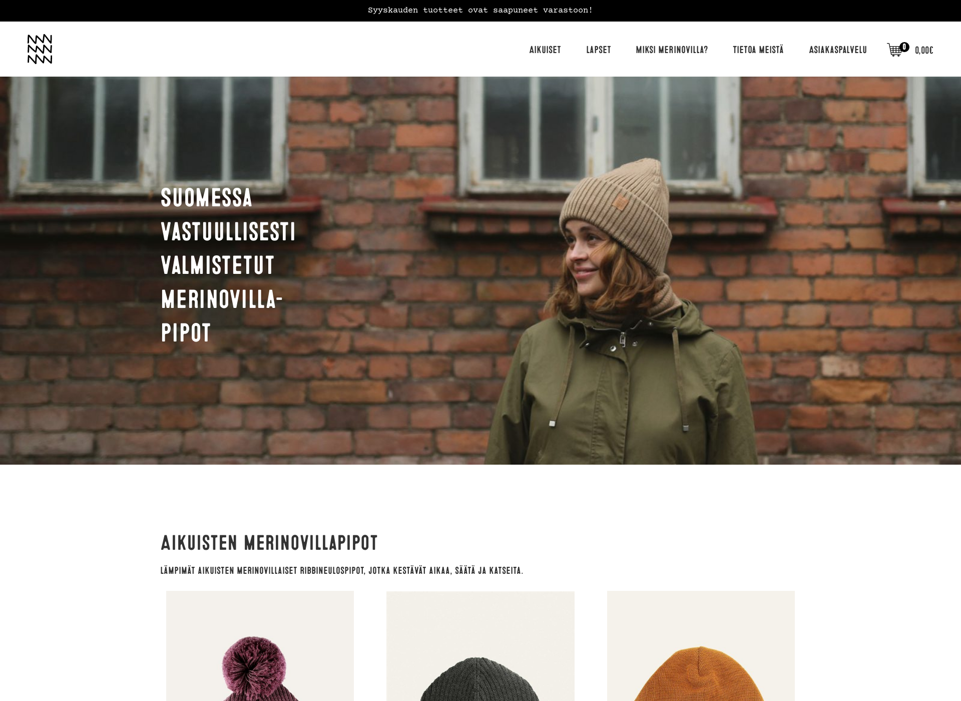 Skärmdump för naavawear.fi