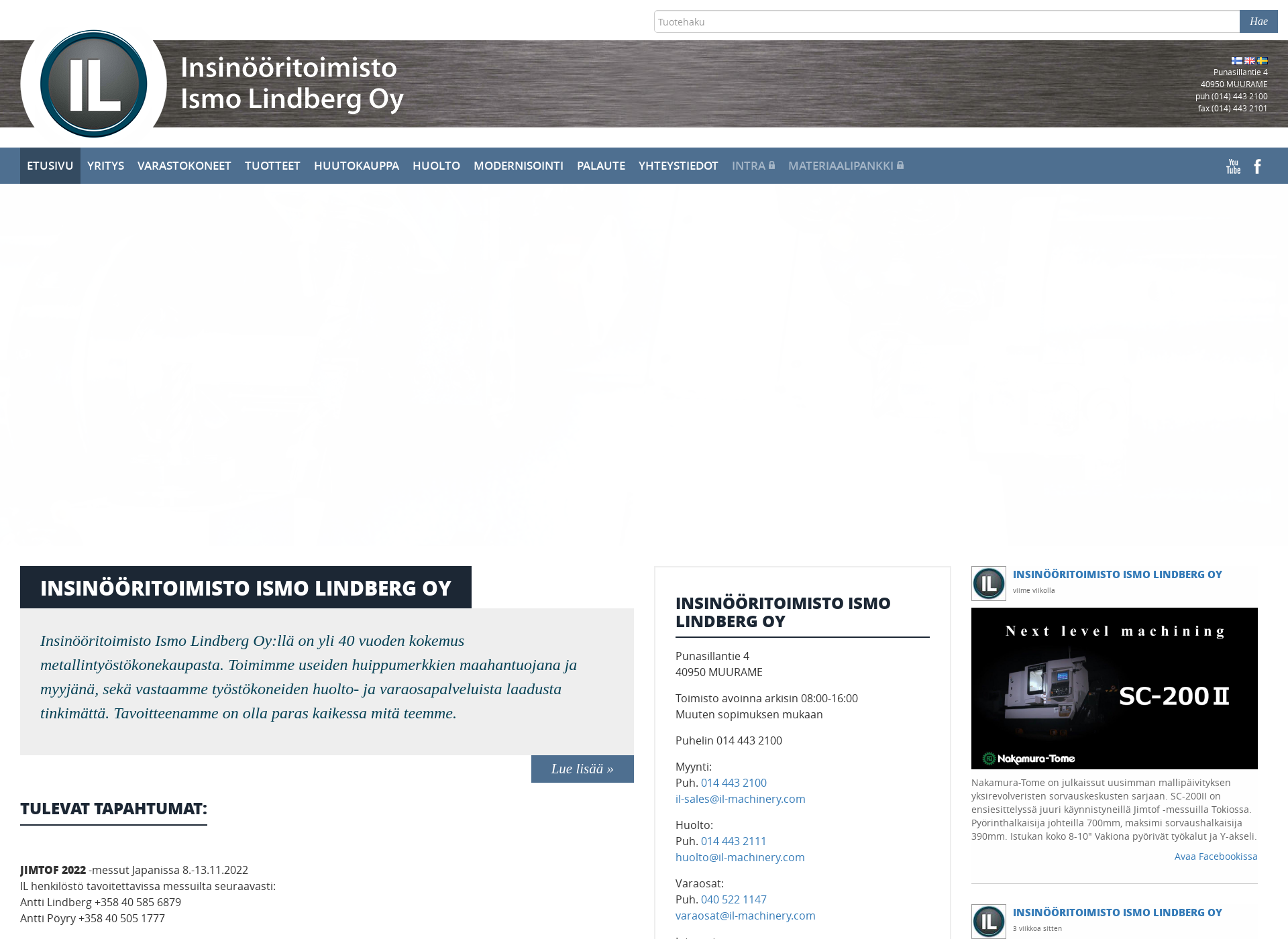 Screenshot for nakamura-tome.fi