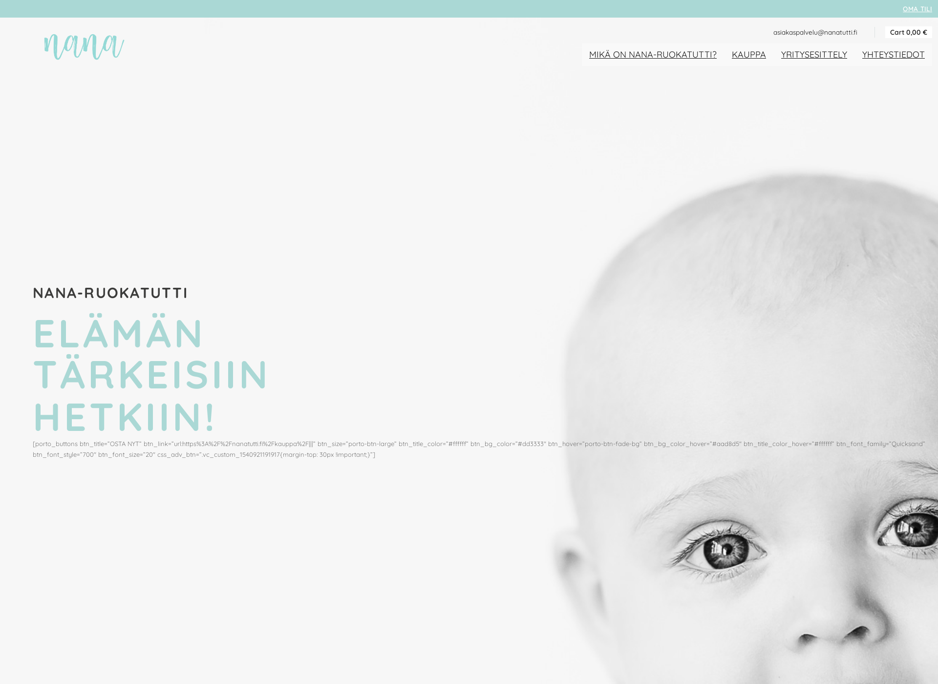 Skärmdump för nanatutti.fi