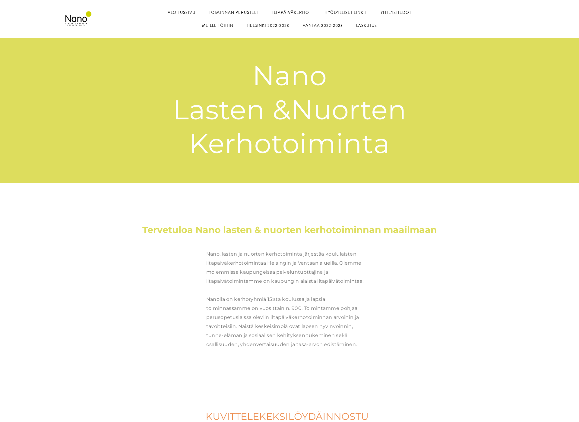 Screenshot for nanokerhot.fi