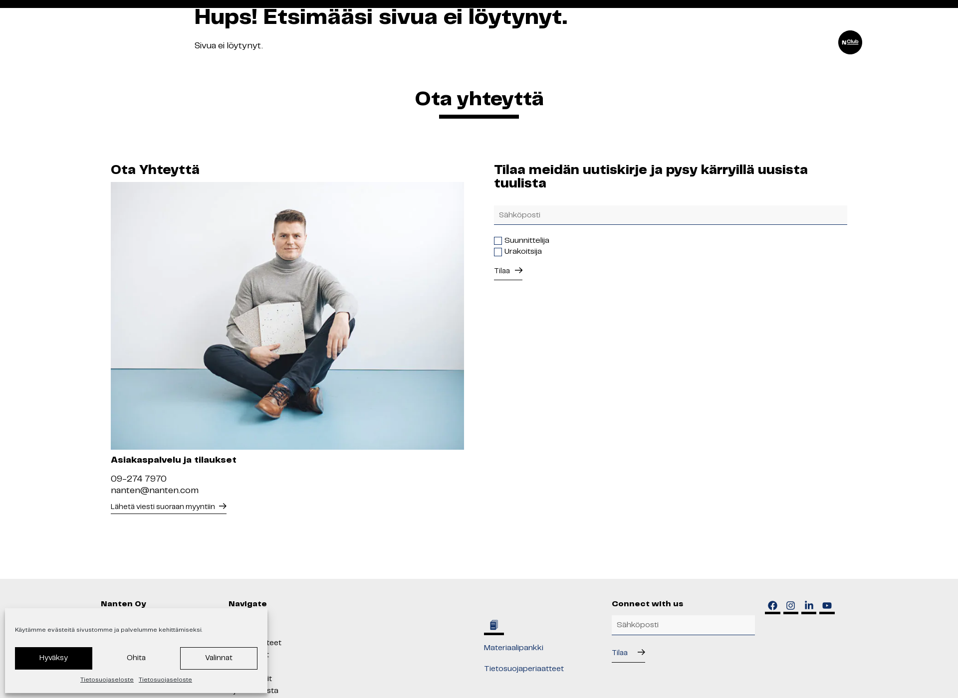 Screenshot for nantenlattiat.fi
