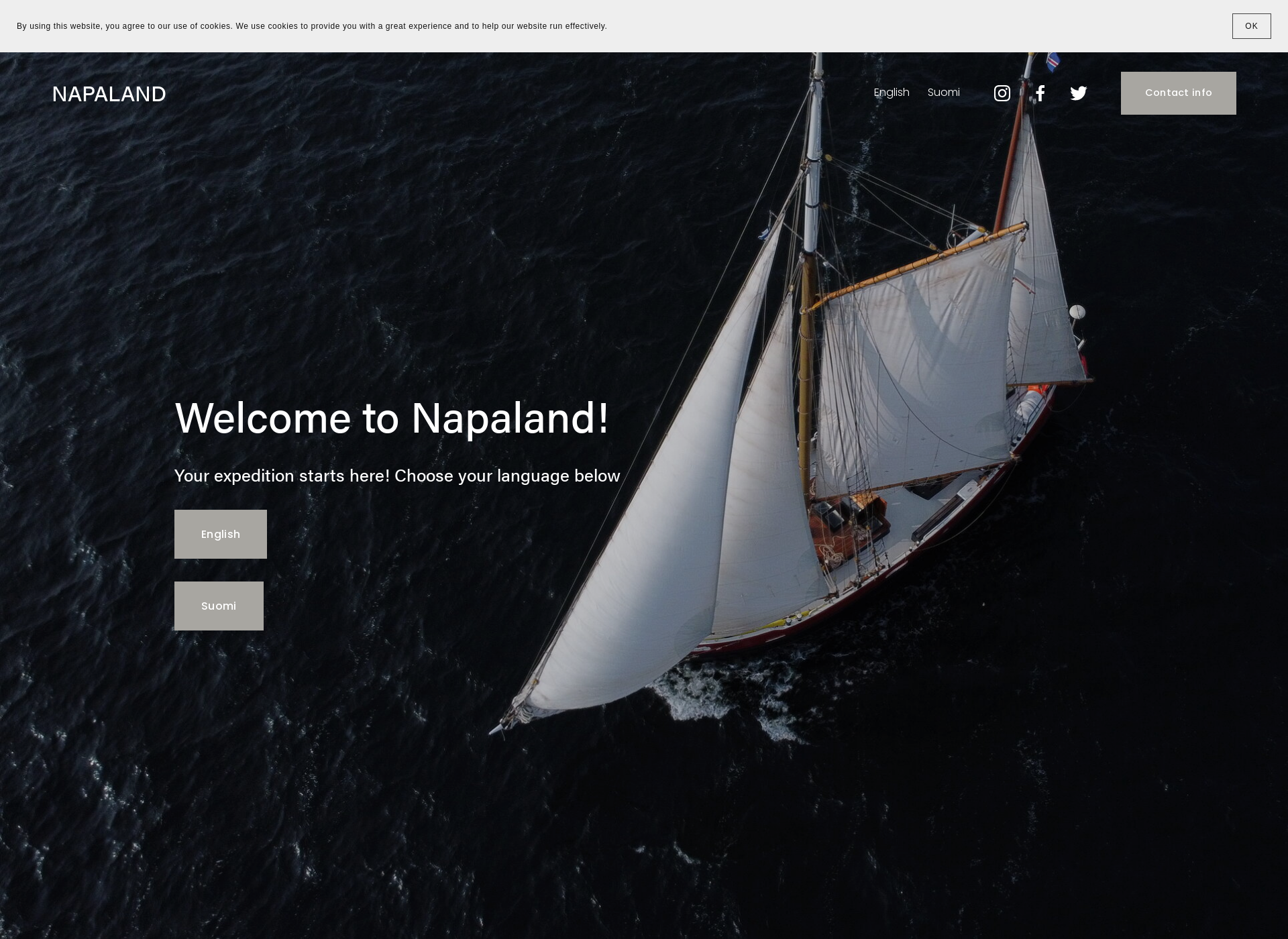 Screenshot for napaland.fi