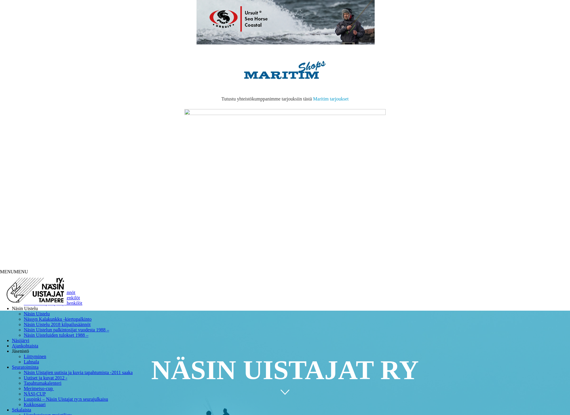 Skärmdump för nasinuistajat.fi
