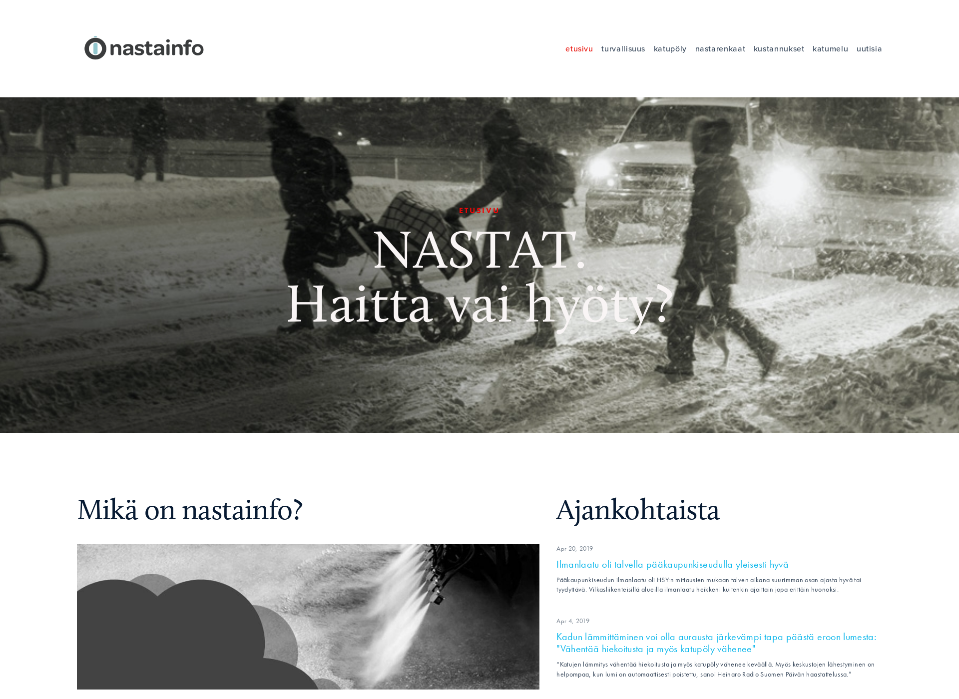 Näyttökuva nastainfo.fi