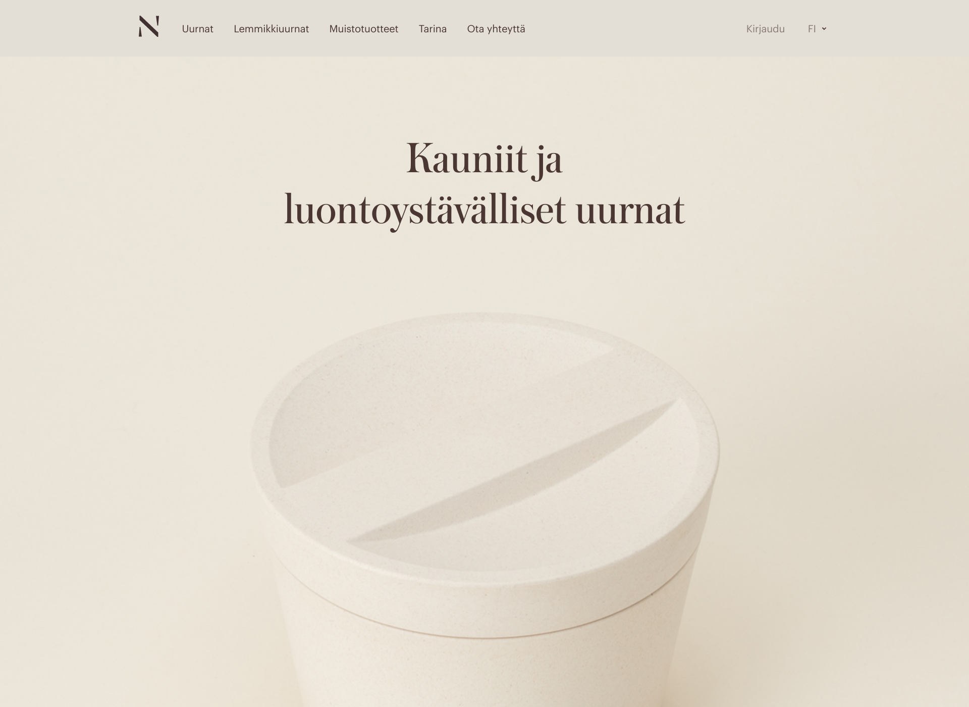 Screenshot for naturn.fi