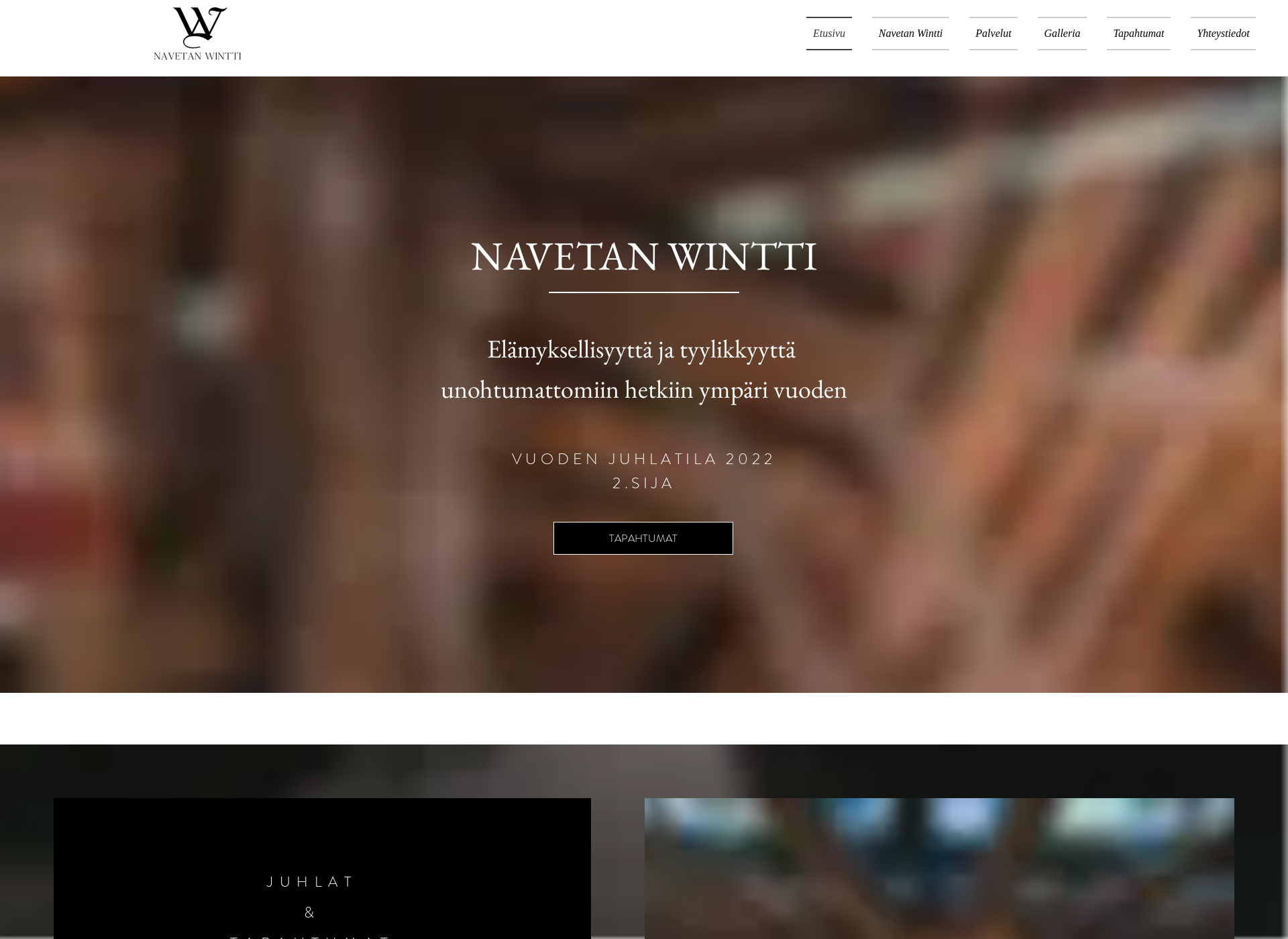 Screenshot for navetanwintti.fi