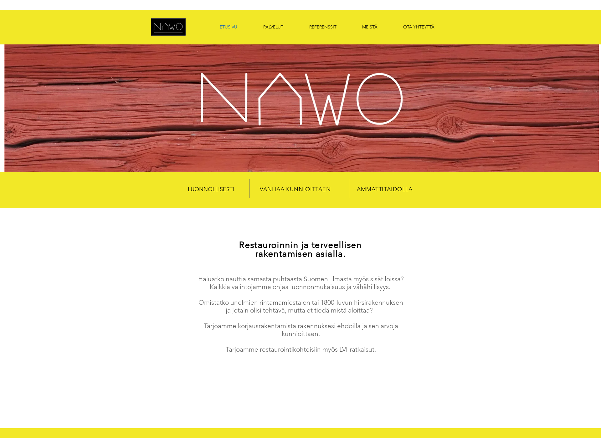 Screenshot for nawo.fi